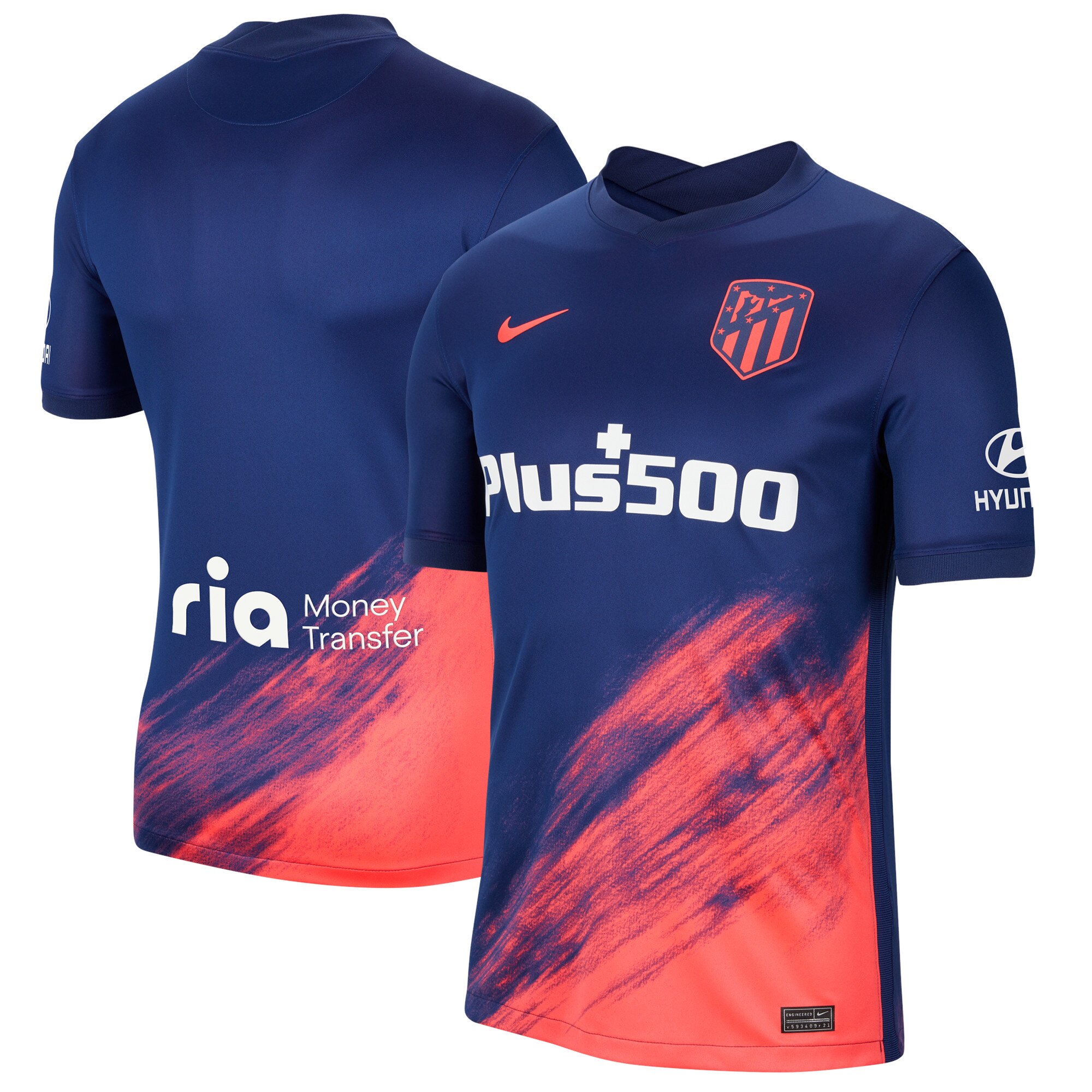 Atlético de Madrid Away Stadium Shirt 2021-22