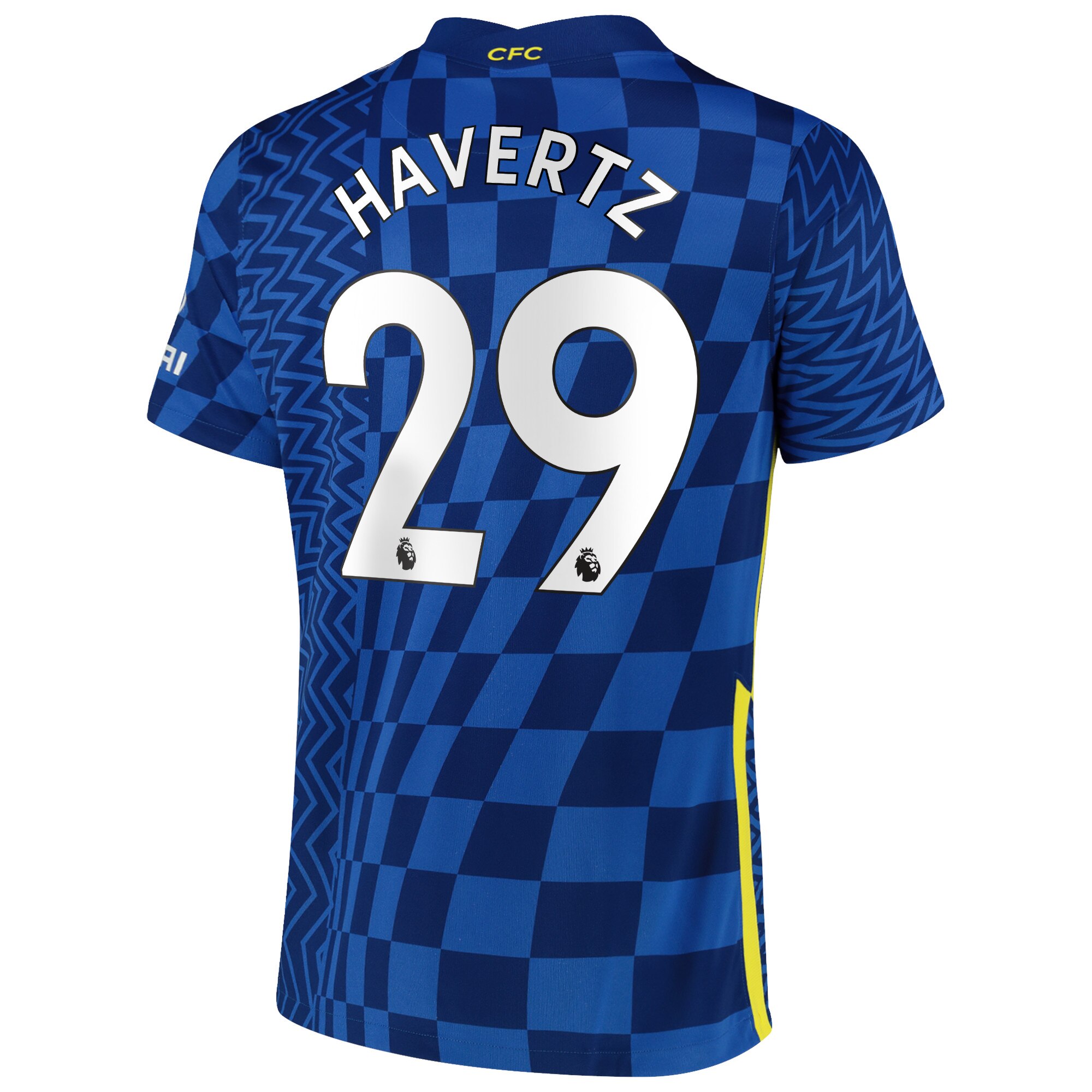 Chelsea Home Stadium Shirt 2021-22 with Havertz 29 printing