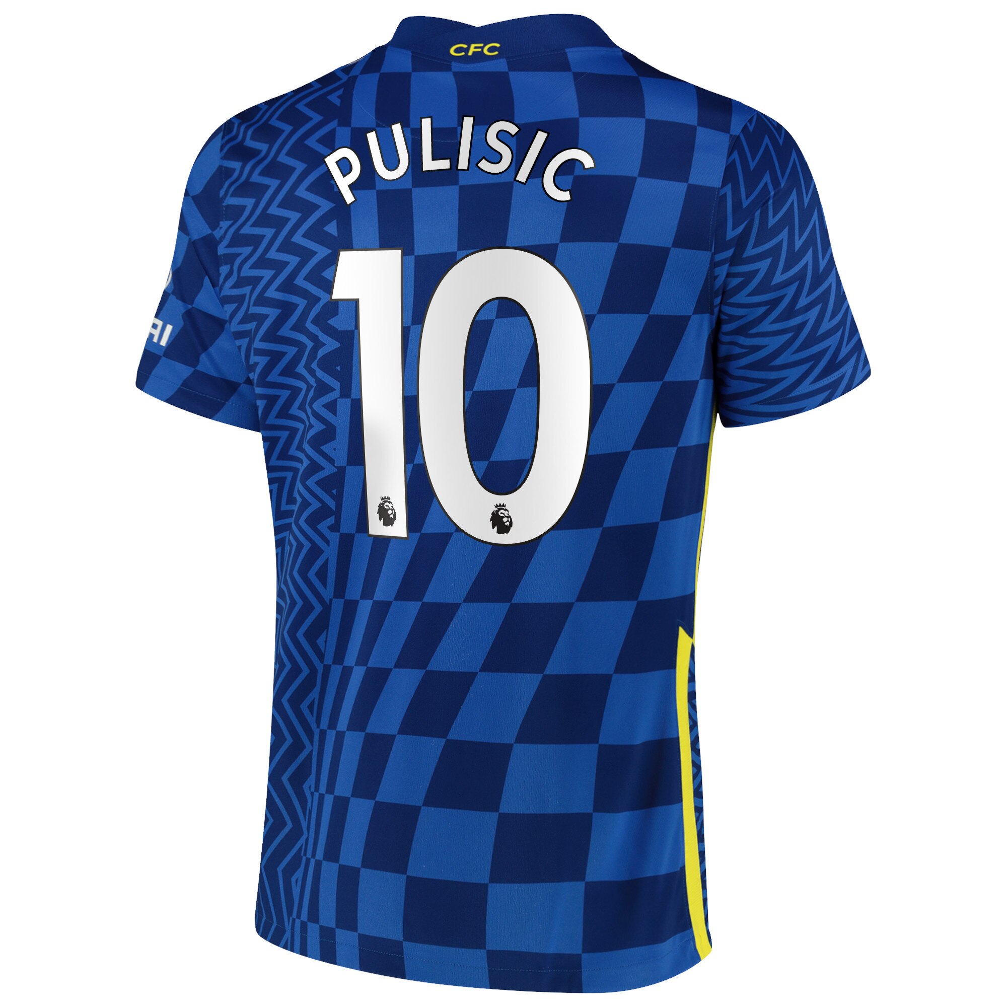 Chelsea Home Stadium Shirt 2021-22 with Pulisic 10 printing