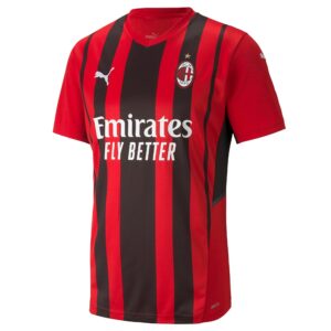 AC Milan Home Shirt 2021-22 with Ibrahimovic 11 printing