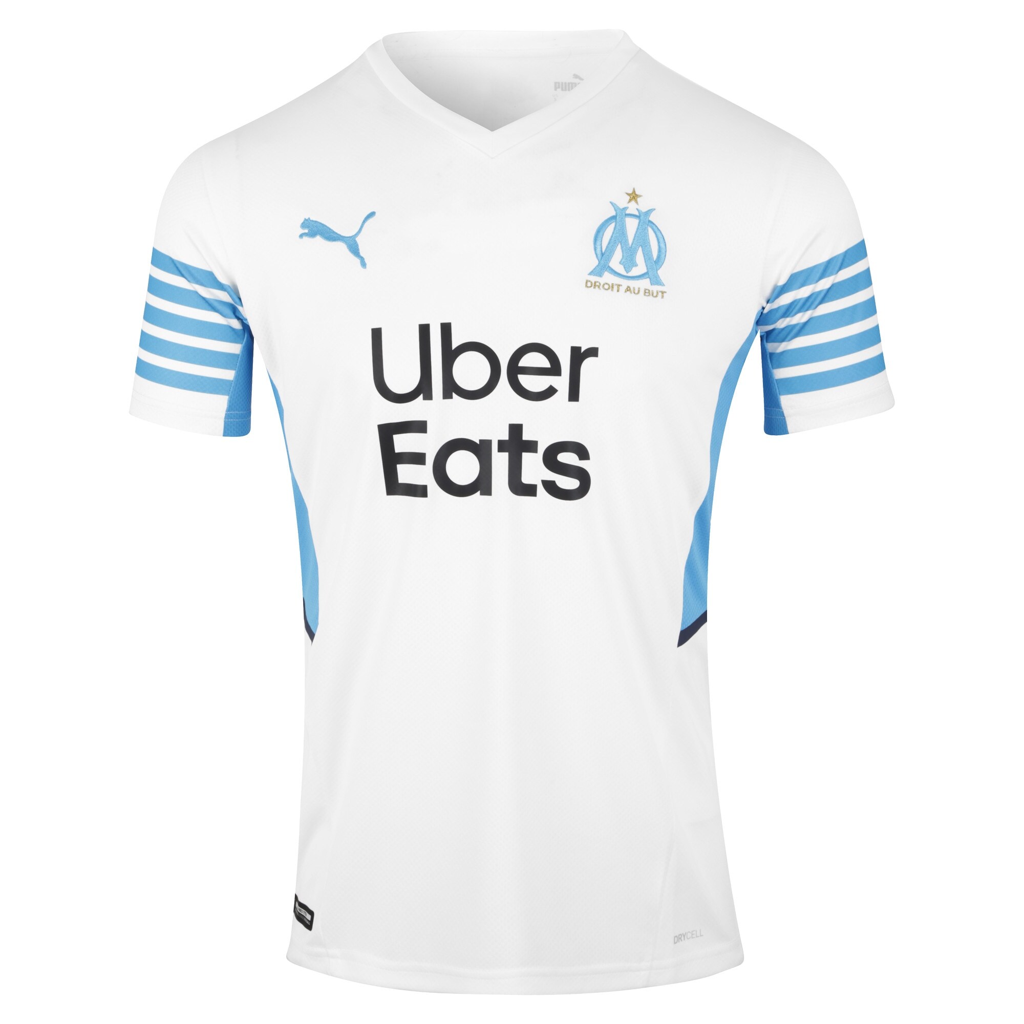 Olympique de Marseille Home Shirt 2021-22 with Thauvin 26 printing