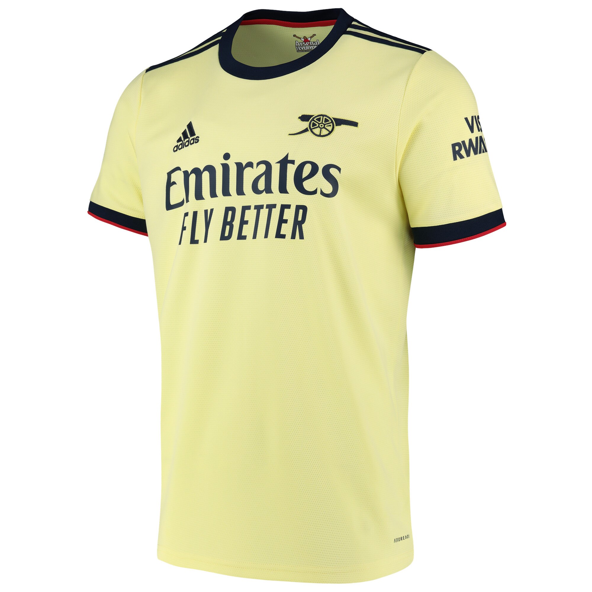 Arsenal Away Shirt 2021-22 with Pepe 19 printing