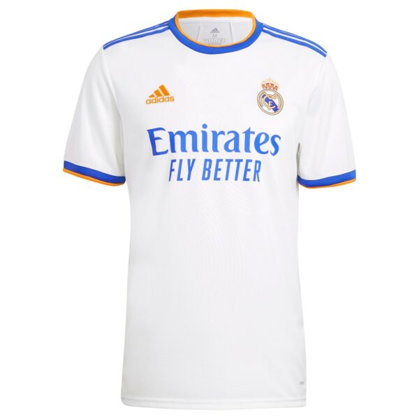 Real Madrid Home Shirt 2021-22 with Hazard 7 printing
