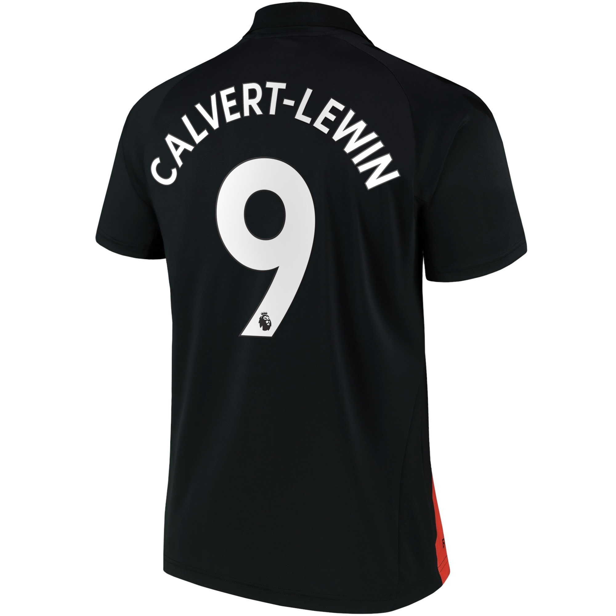 Everton Away Shirt 2021-22 with Calvert-Lewin 9 printing