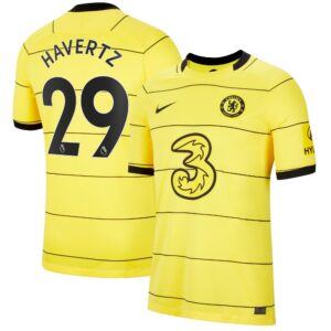 Chelsea Away Stadium Shirt 2021-22 with Havertz 29 printing