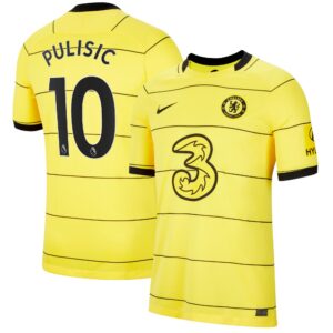 Chelsea Away Stadium Shirt 2021-22 with Pulisic 10 printing