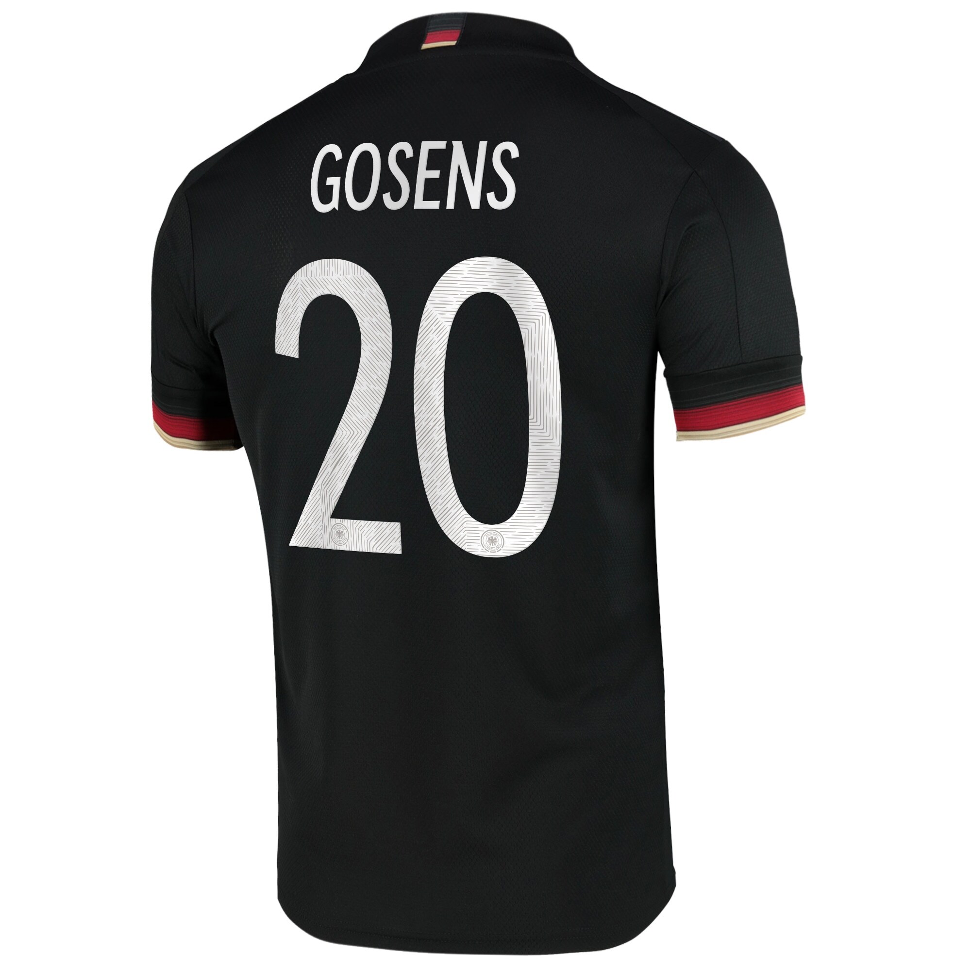 Germany Away Shirt 2021-22 with Gosens 20 printing