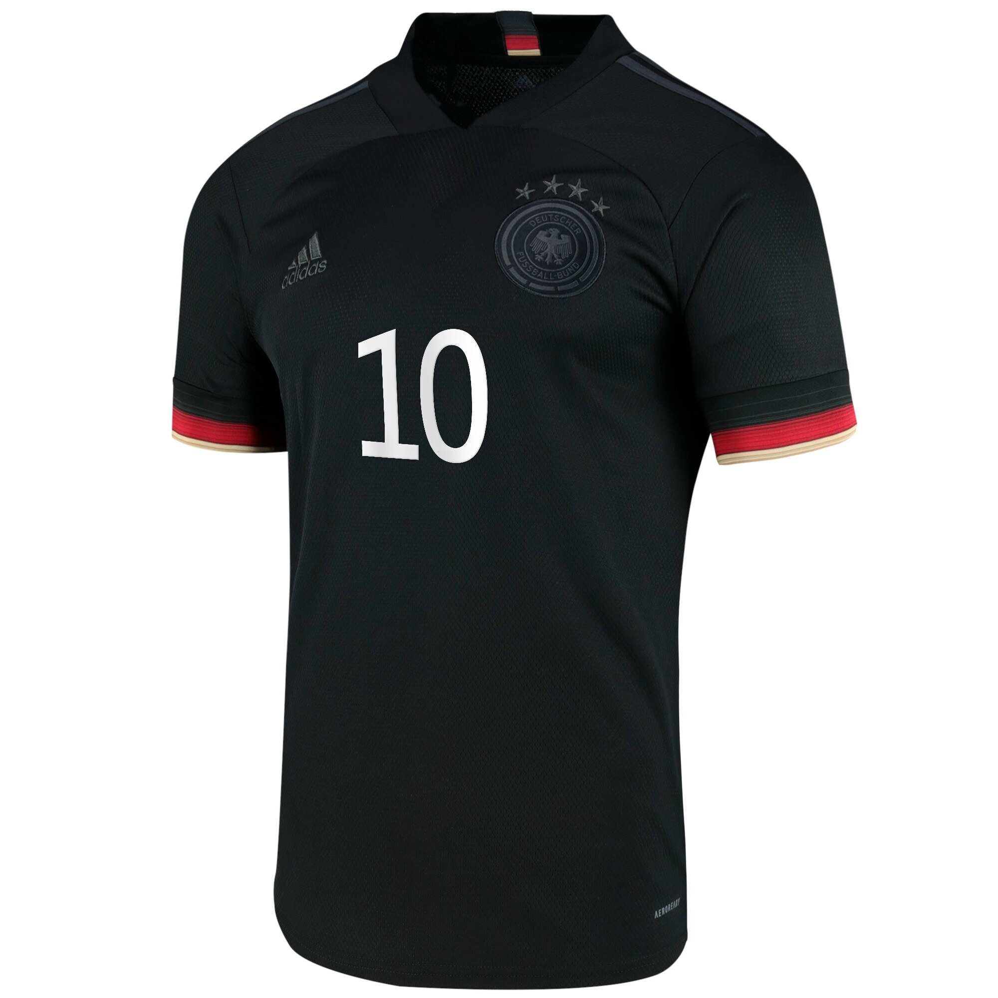 Germany Away Shirt 2021-22 with Gnabry 10 printing