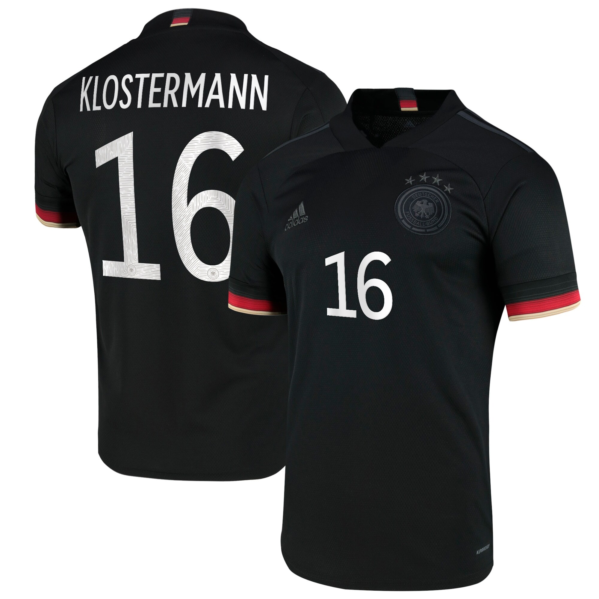 Germany Away Shirt 2021-22 with Klostermann 16 printing