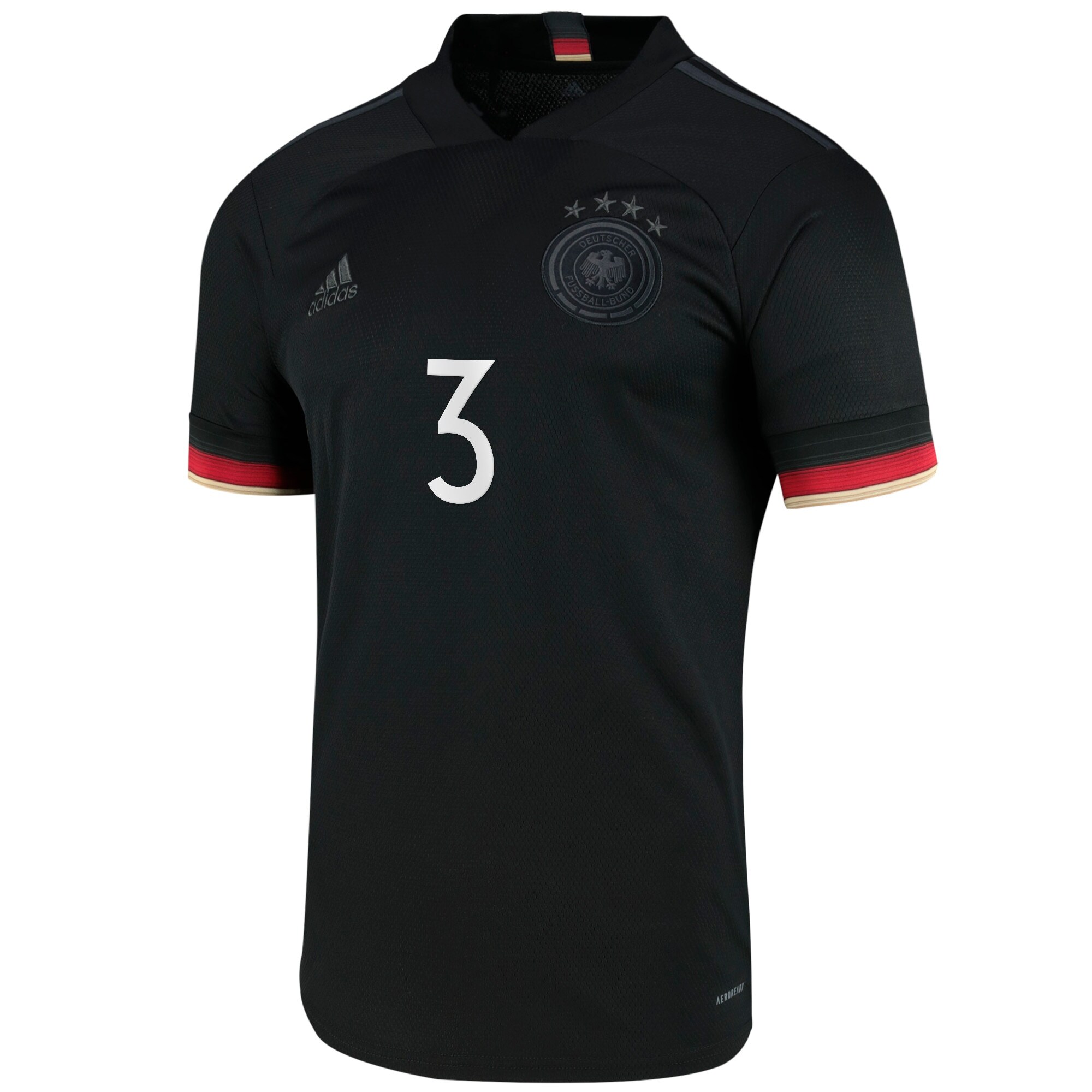 Germany Away Shirt 2021-22 with Halstenberg 3 printing