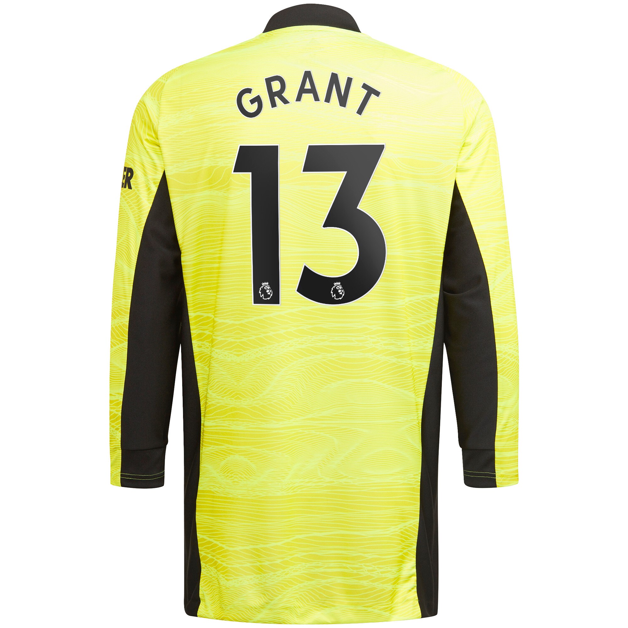 Manchester United Home Goalkeeper Shirt 2021-22 with Grant 13 printing