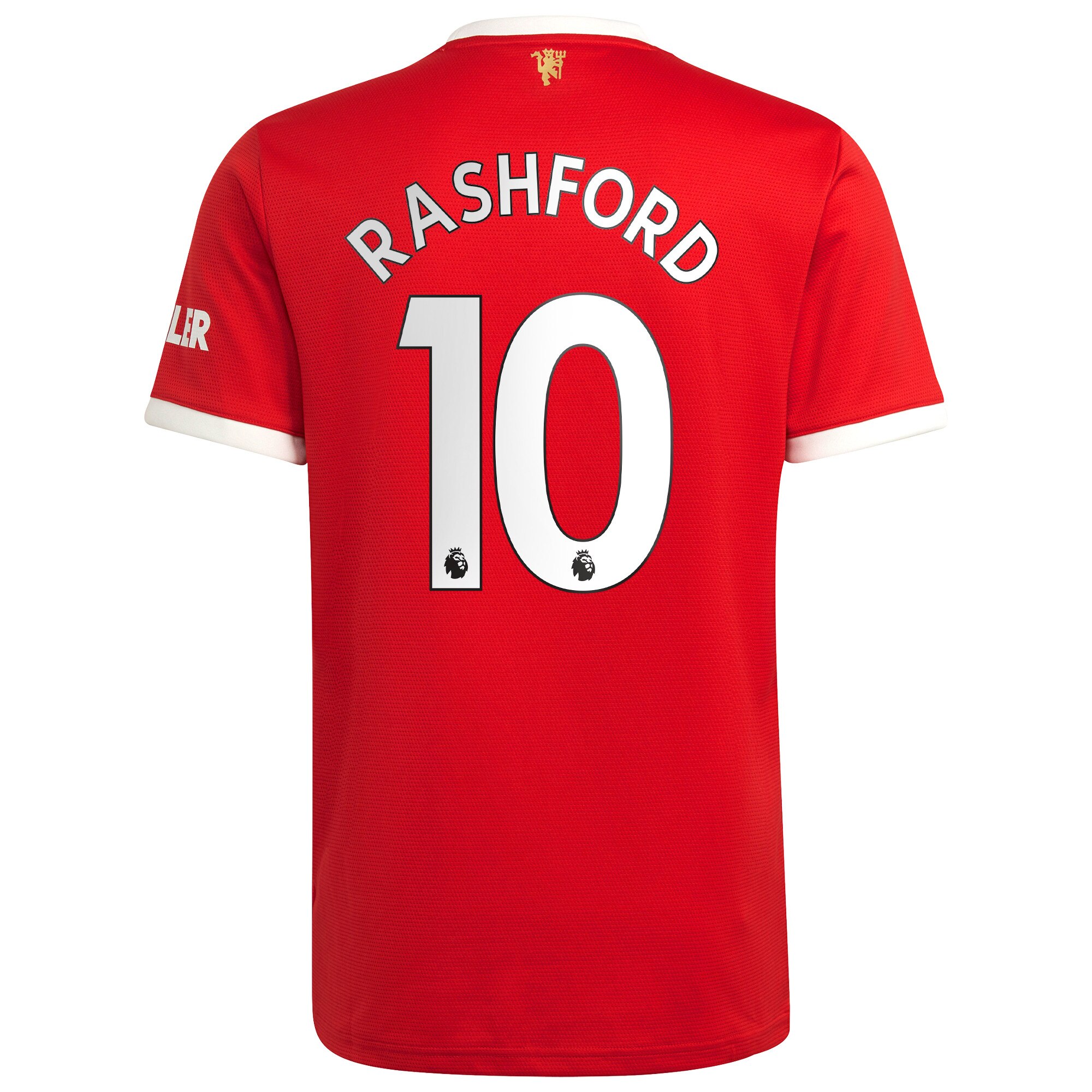 Manchester United Home Shirt 2021-22 with Rashford 10 printing