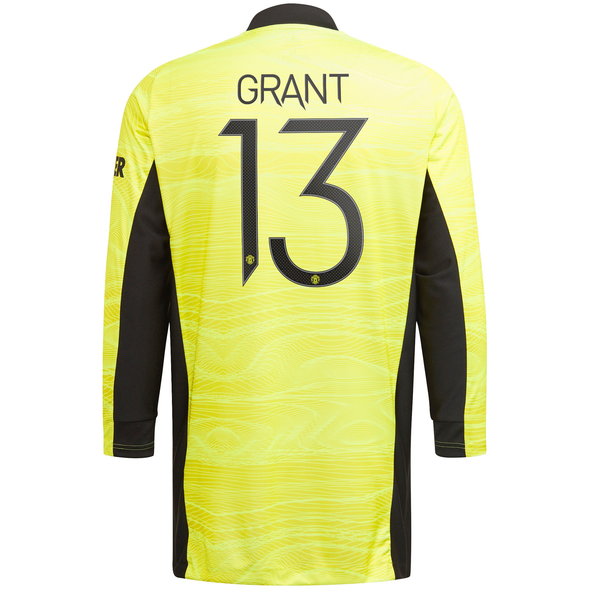 Manchester United Cup Home Goalkeeper Shirt 2021-22 with Grant 13 printing