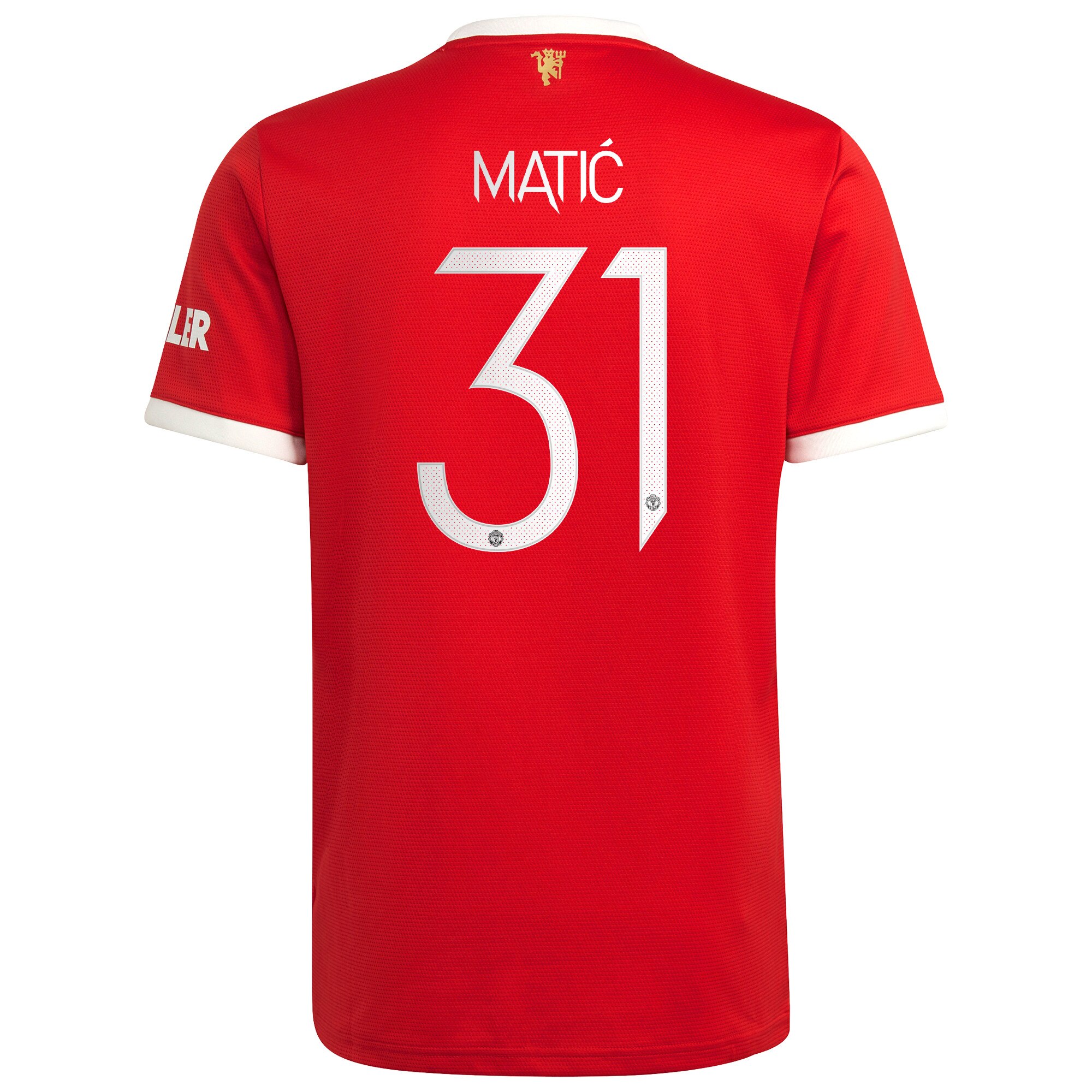 Manchester United Cup Home Shirt 2021-22 with Matic 31 printing