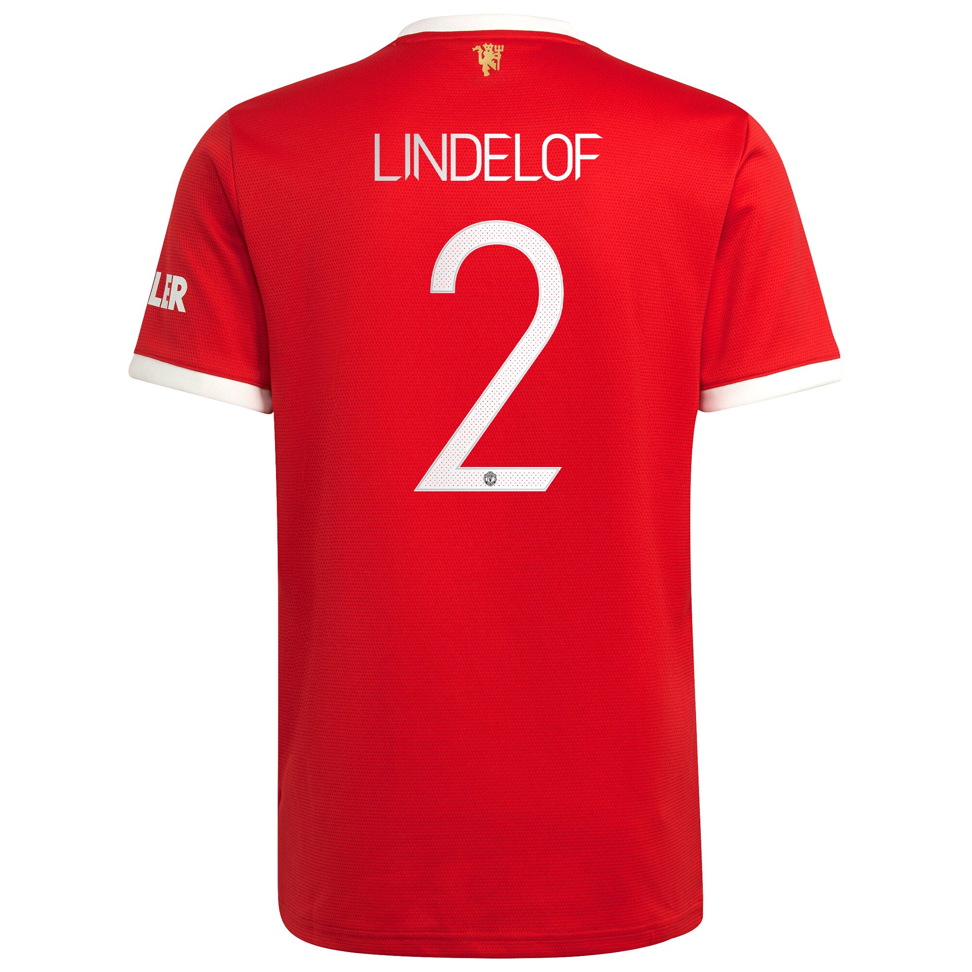 Manchester United Cup Home Shirt 2021-22 with Lindelof 2 printing