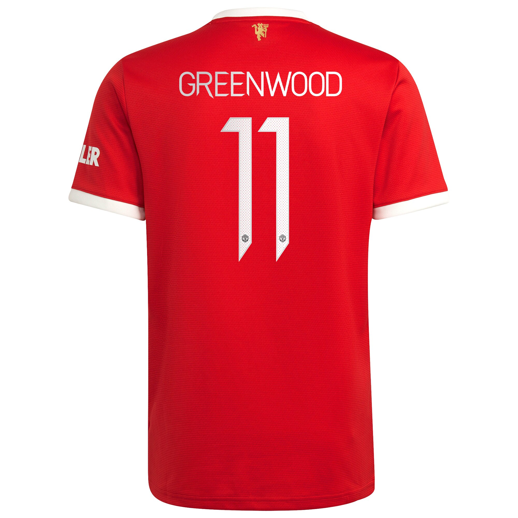 Manchester United Cup Home Shirt 2021-22 with Greenwood 11 printing