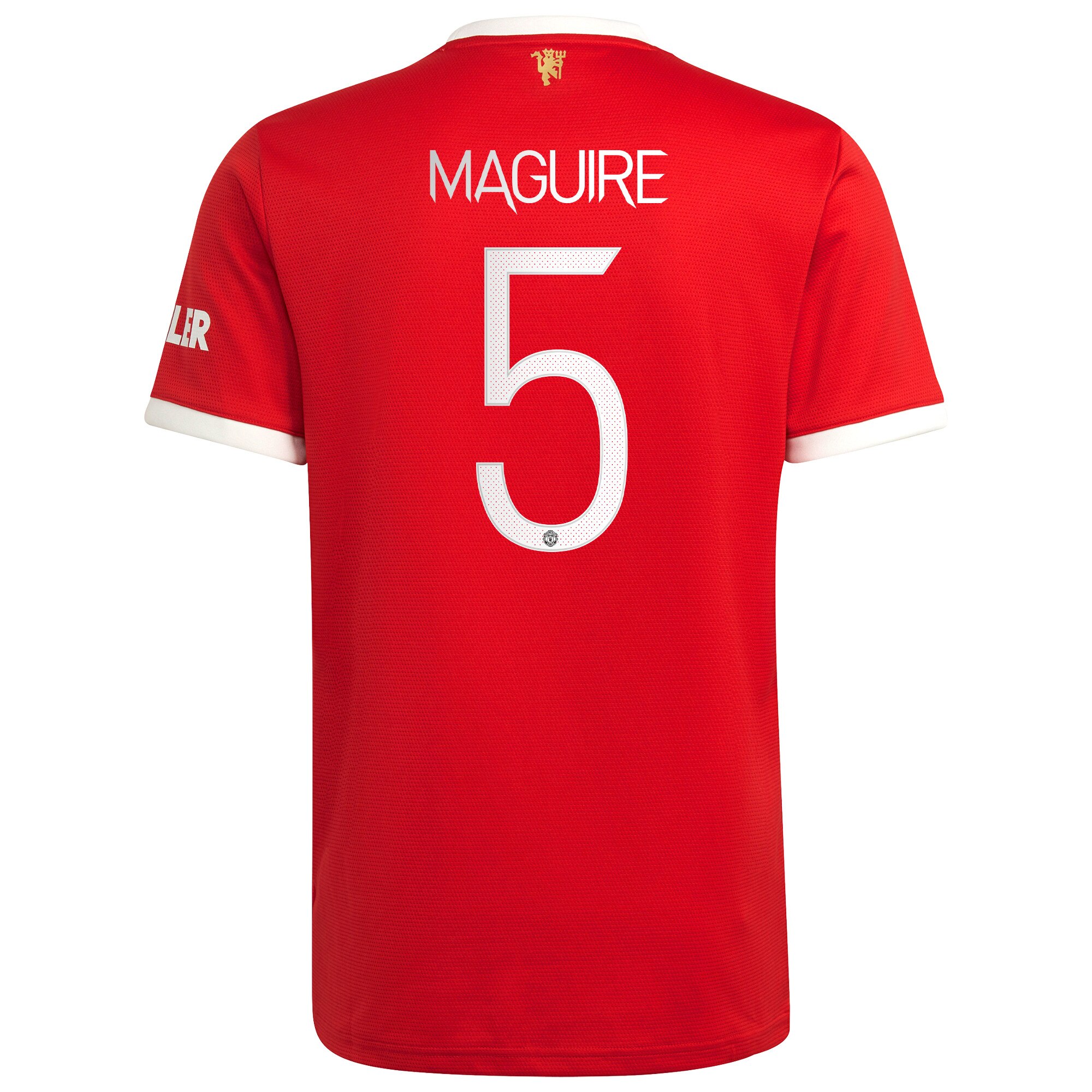 Manchester United Cup Home Shirt 2021-22 with Maguire 5 printing