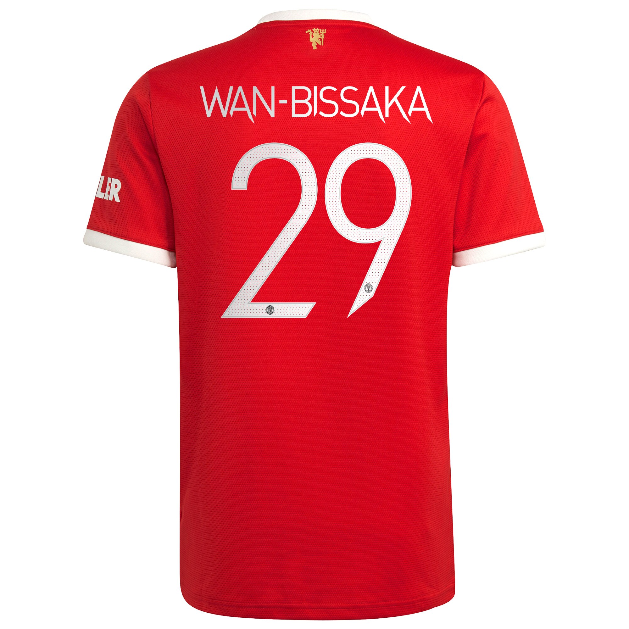 Manchester United Cup Home Shirt 2021-22 with Wan-Bissaka 29 printing