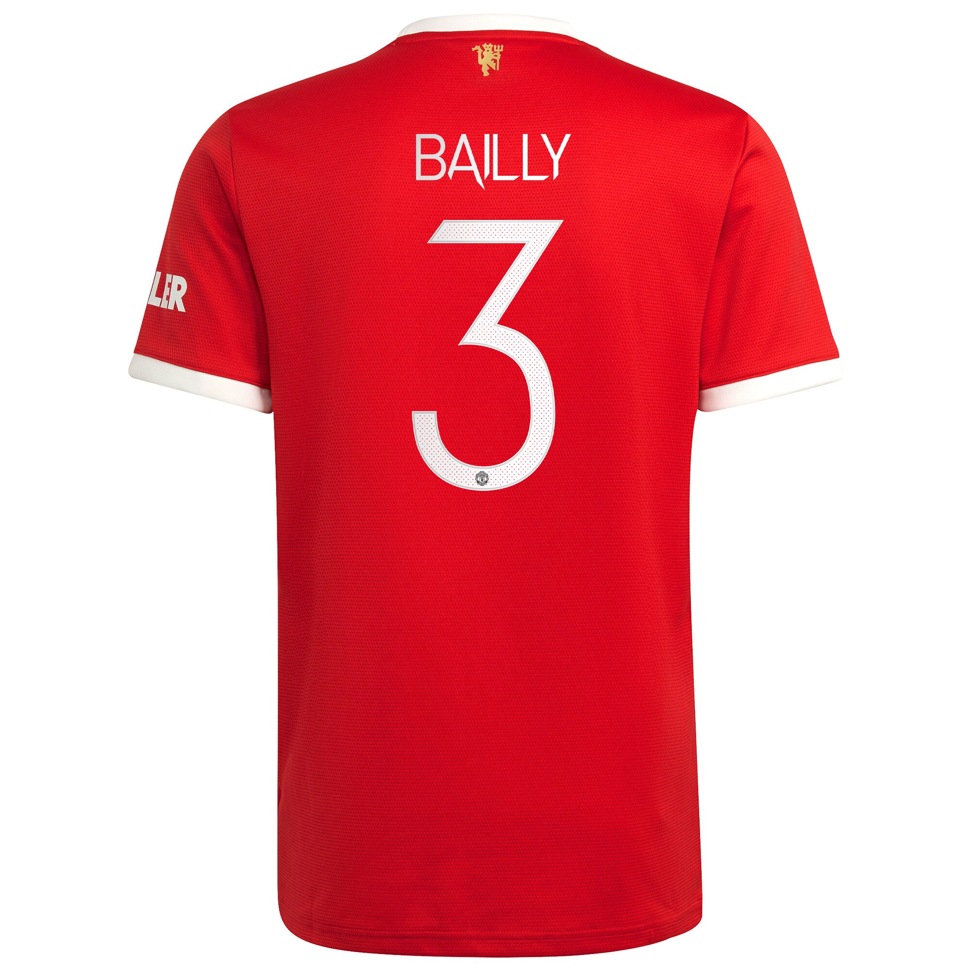 Manchester United Cup Home Shirt 2021-22 with Bailly 3 printing