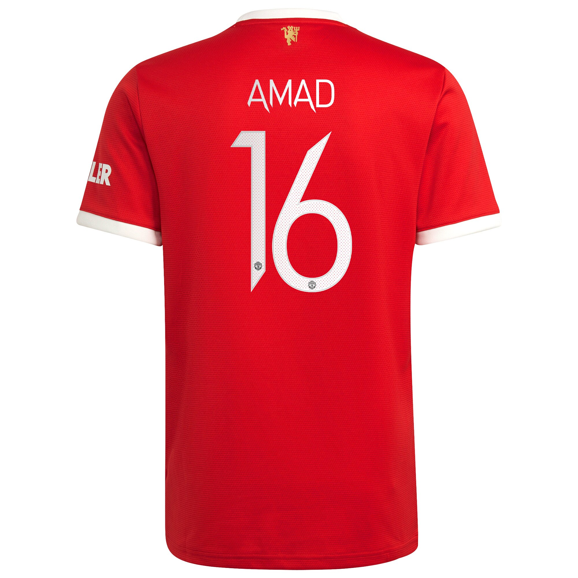 Manchester United Cup Home Shirt 2021-22 with Amad 16 printing