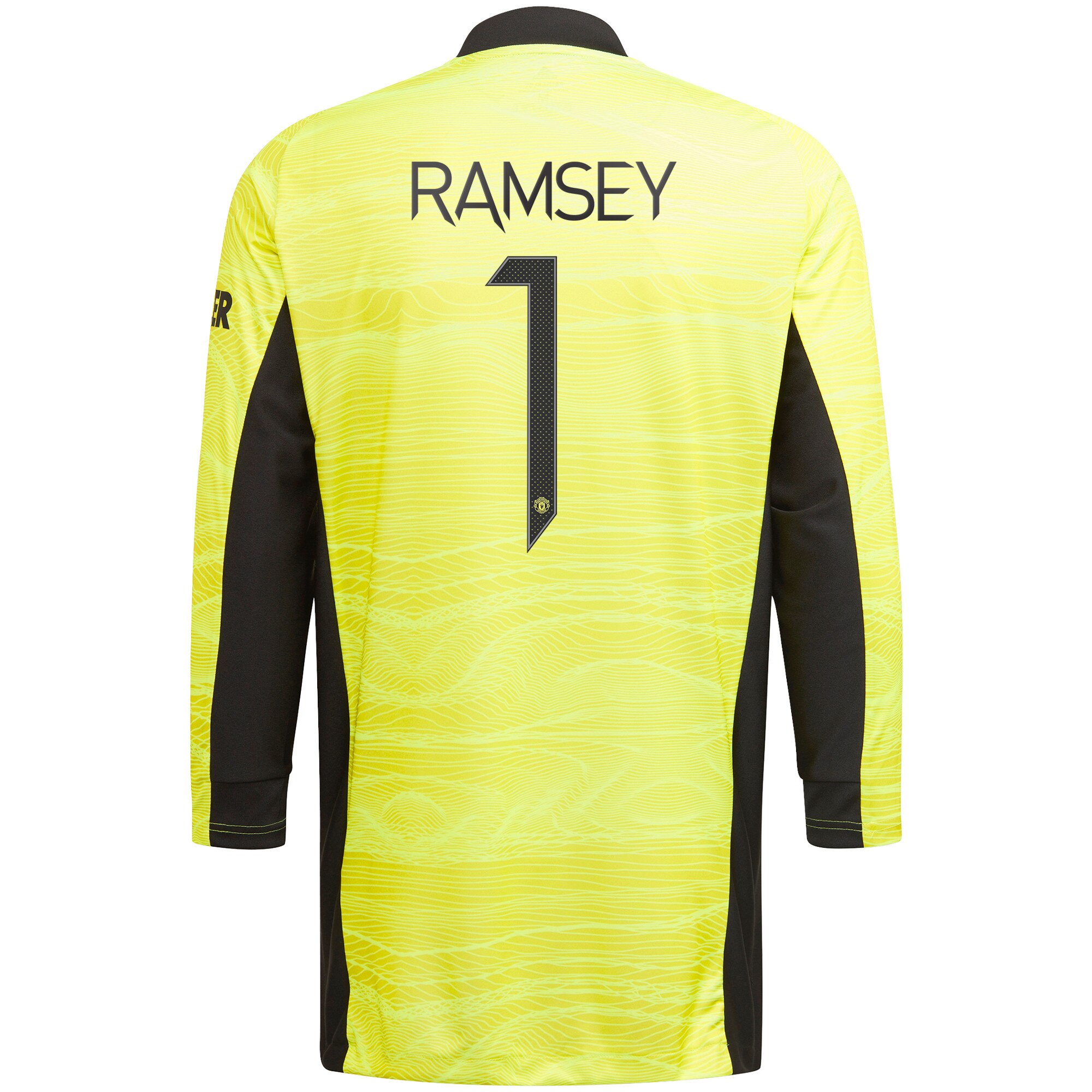 Manchester United Cup Home Goalkeeper Shirt 2021-22 with Ramsey 1 printing