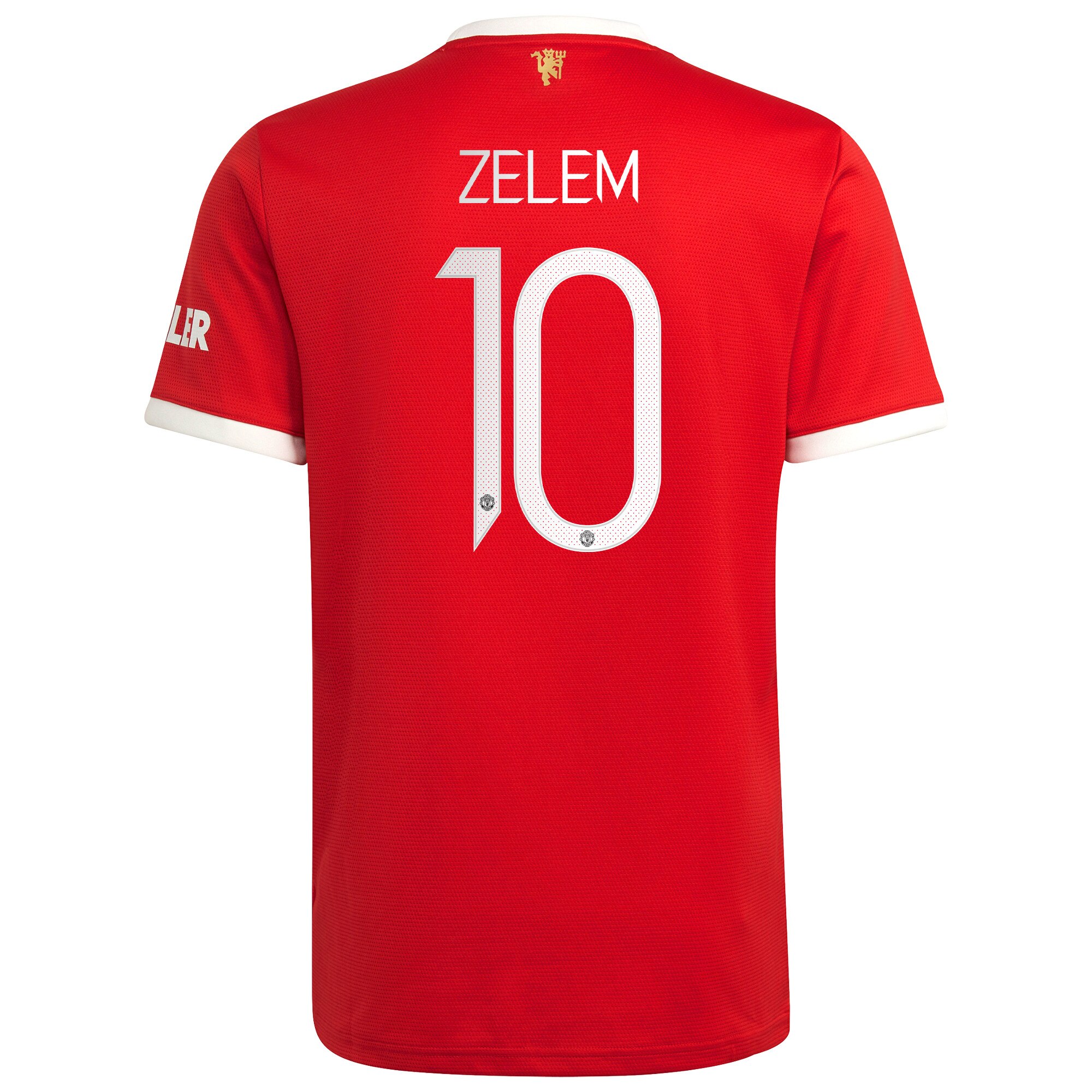 Manchester United Cup Home Shirt 2021-22 with Zelem 10 printing