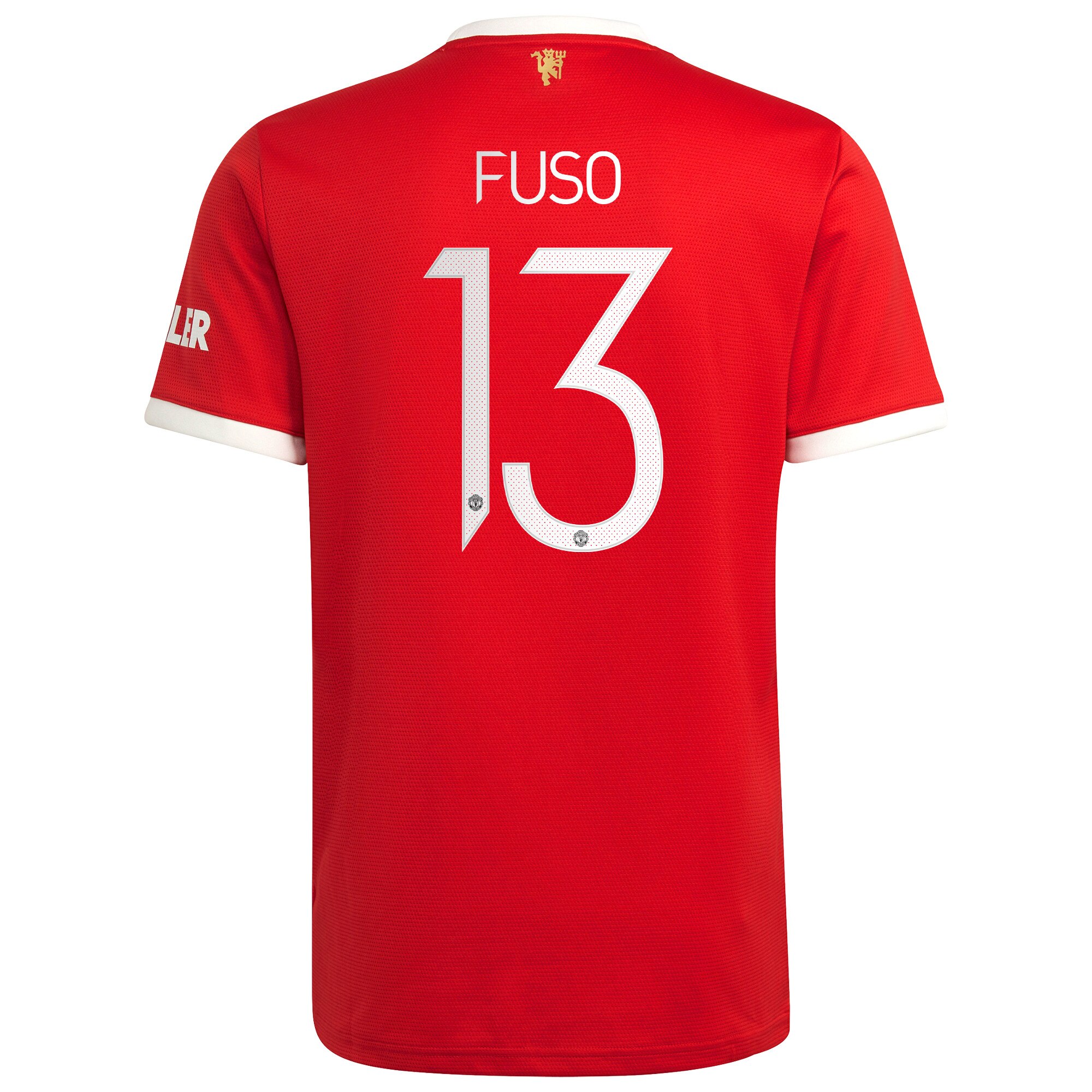 Manchester United Cup Home Shirt 2021-22 with Fuso 13 printing
