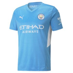 Manchester City Home Shirt 2021-22 with G.Jesus 9 printing