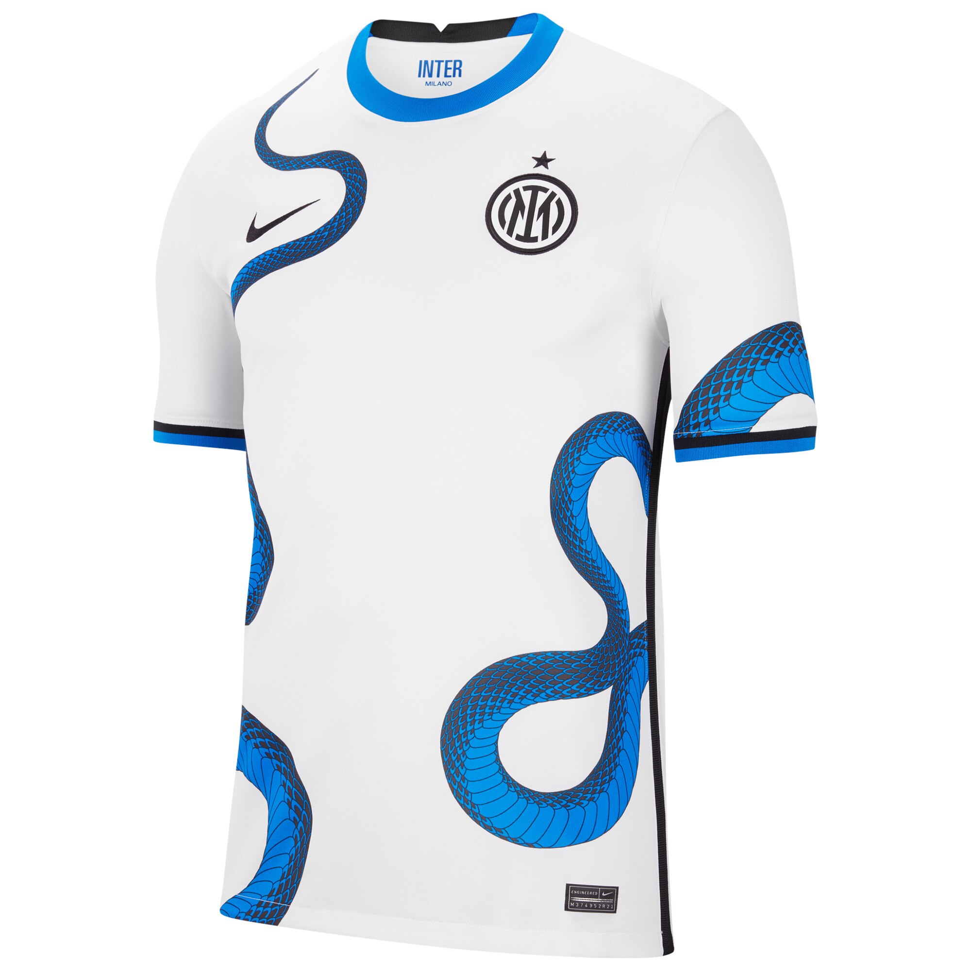 Inter Milan Away Stadium Shirt 2021-22 with Lautaro 10 printing