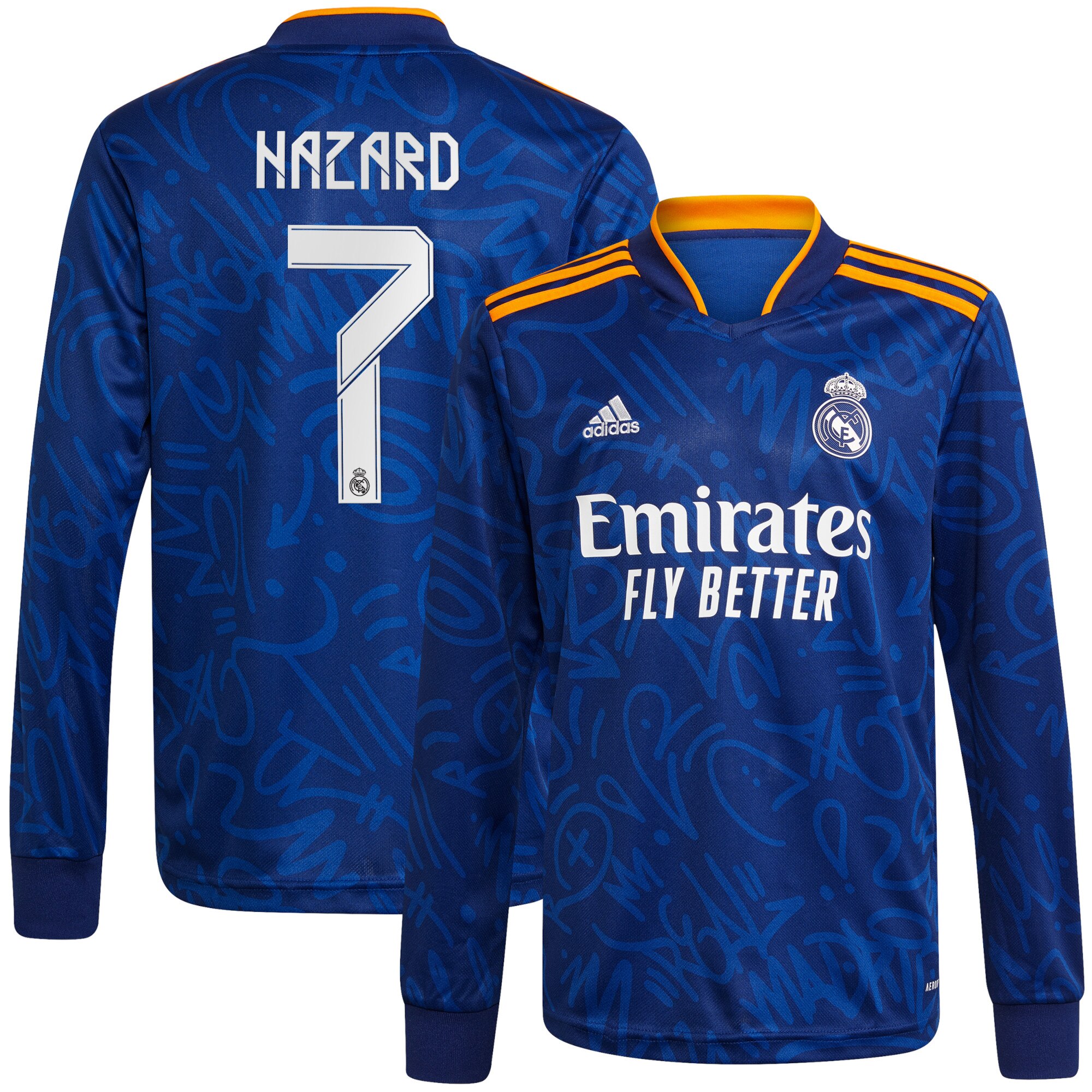 real madrid blue jersey full sleeve