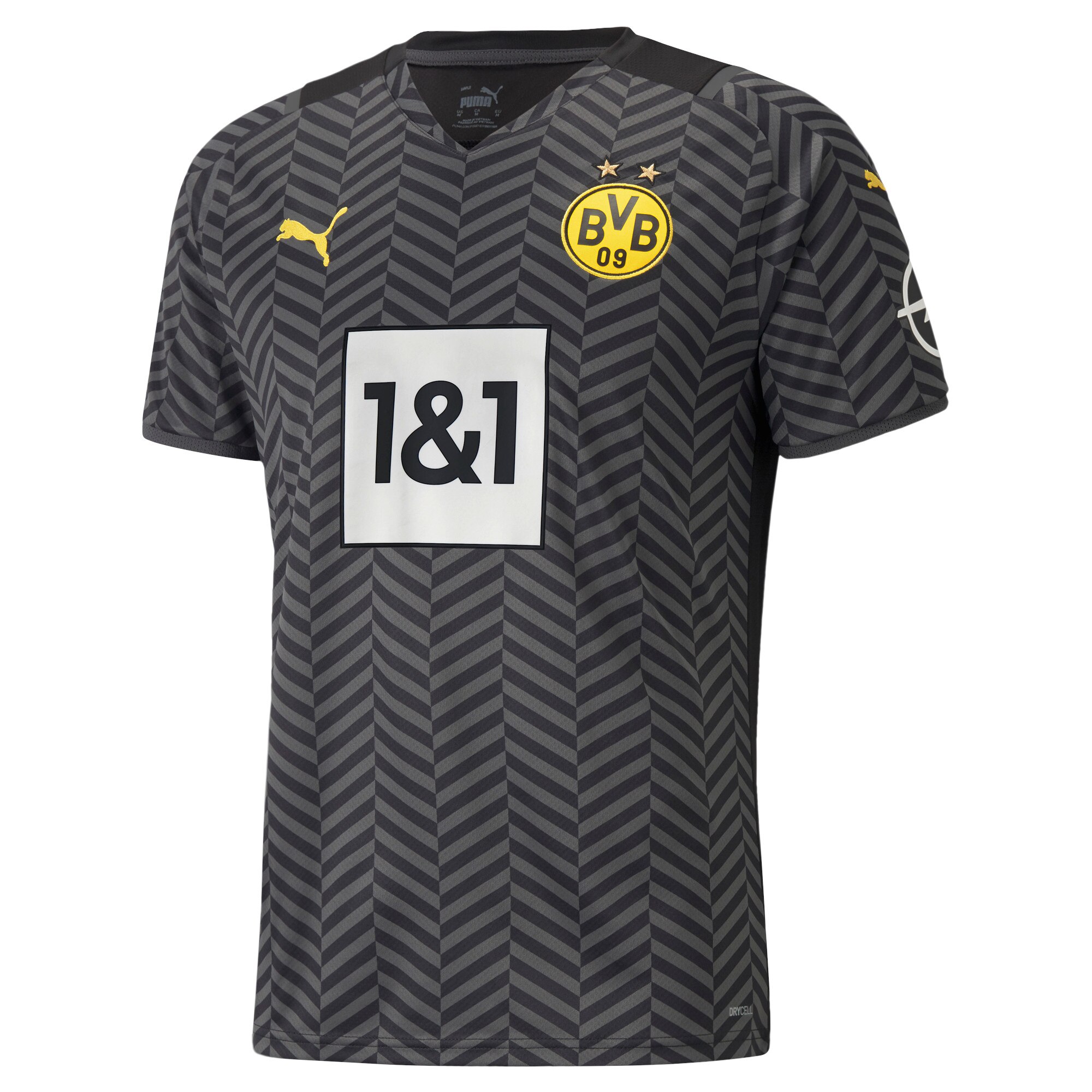 Borussia Dortmund Away Shirt 2021-22 with Haaland 9 printing
