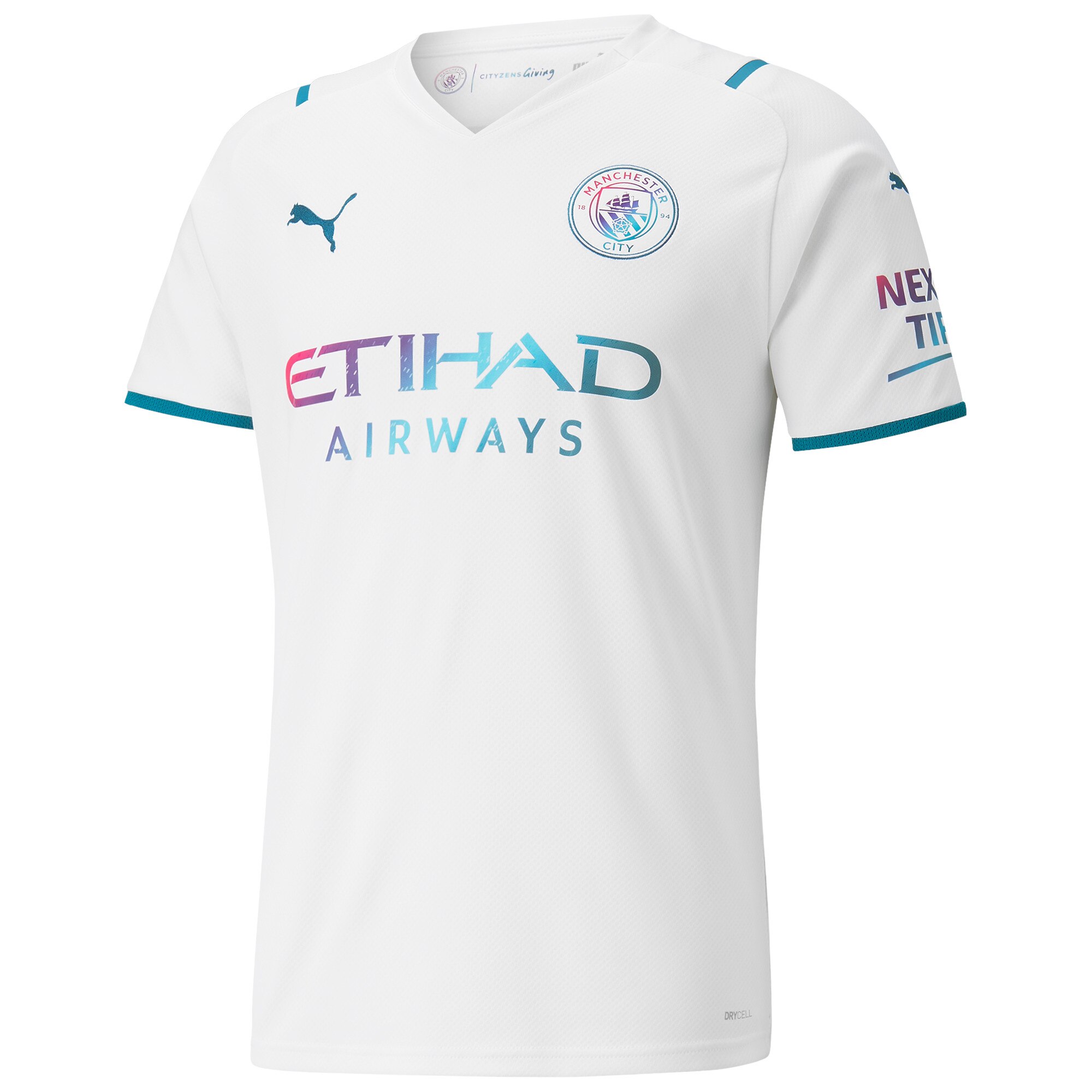 Manchester City Away Shirt 2021-22 with Ferran 21 printing