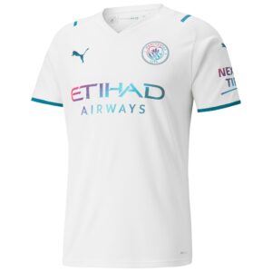 Manchester City Away Shirt 2021-22 with Foden 47 printing