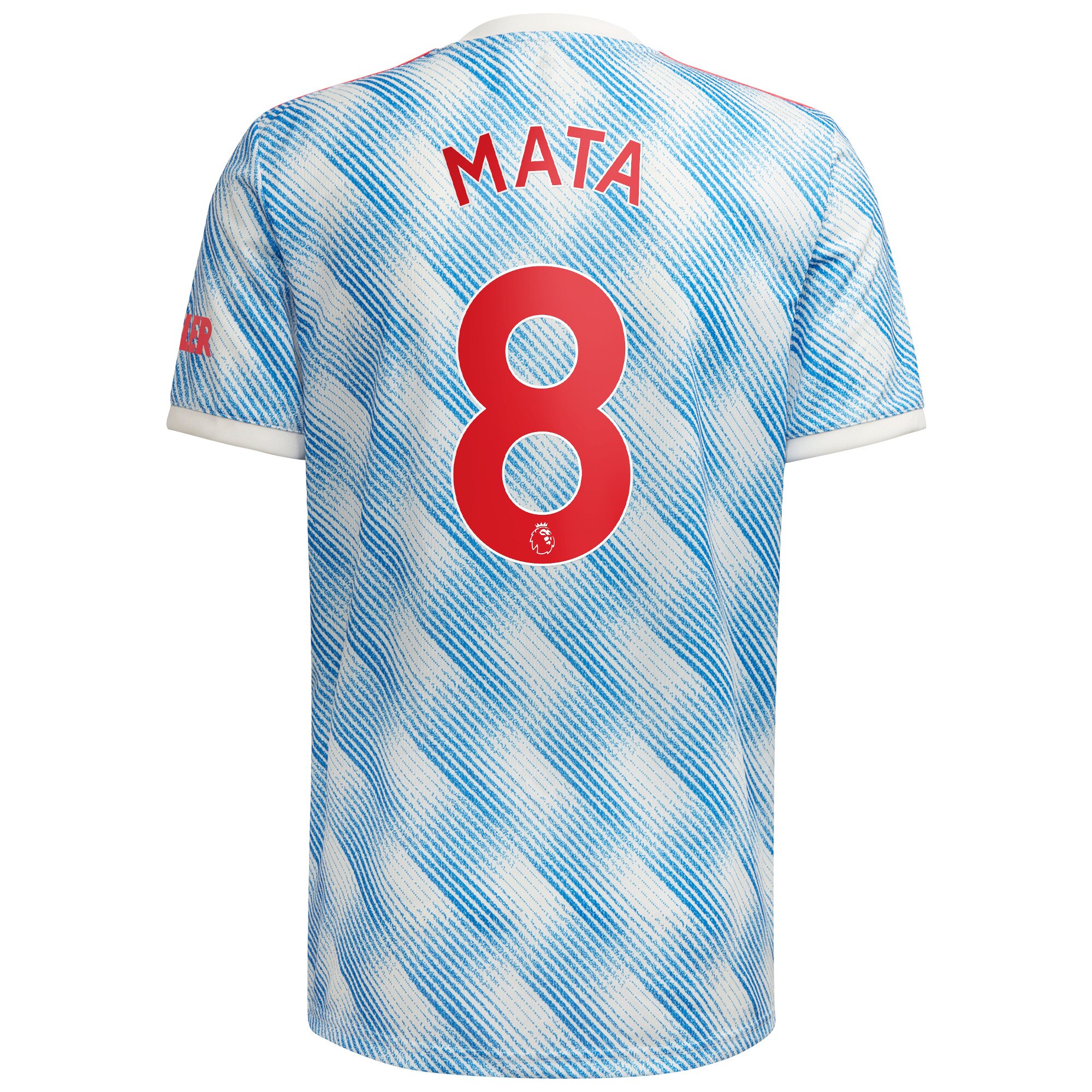Manchester United Away Shirt 2021-22 with Mata 8 printing
