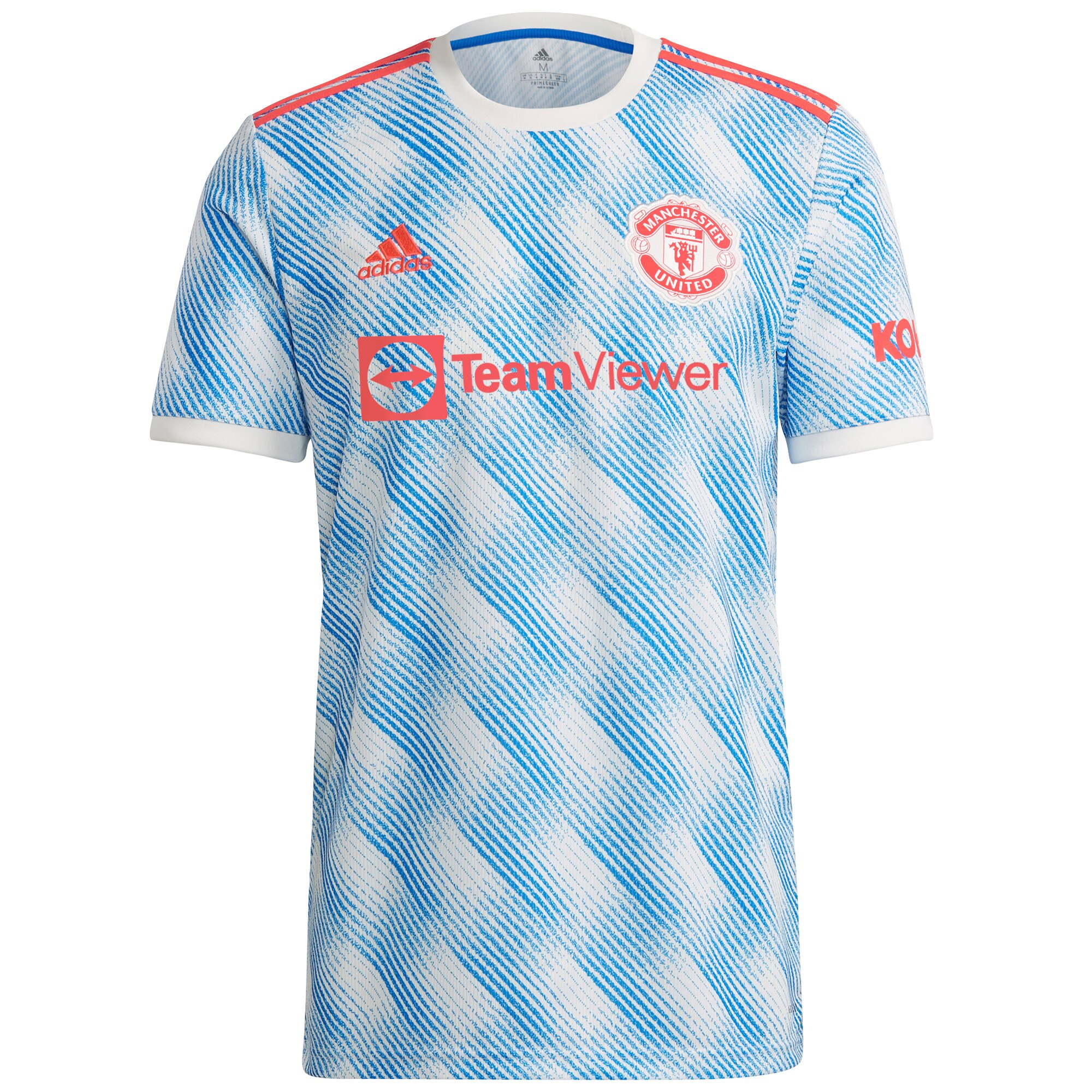 Manchester United Away Shirt 2021-22 with Van De Beek 34 printing