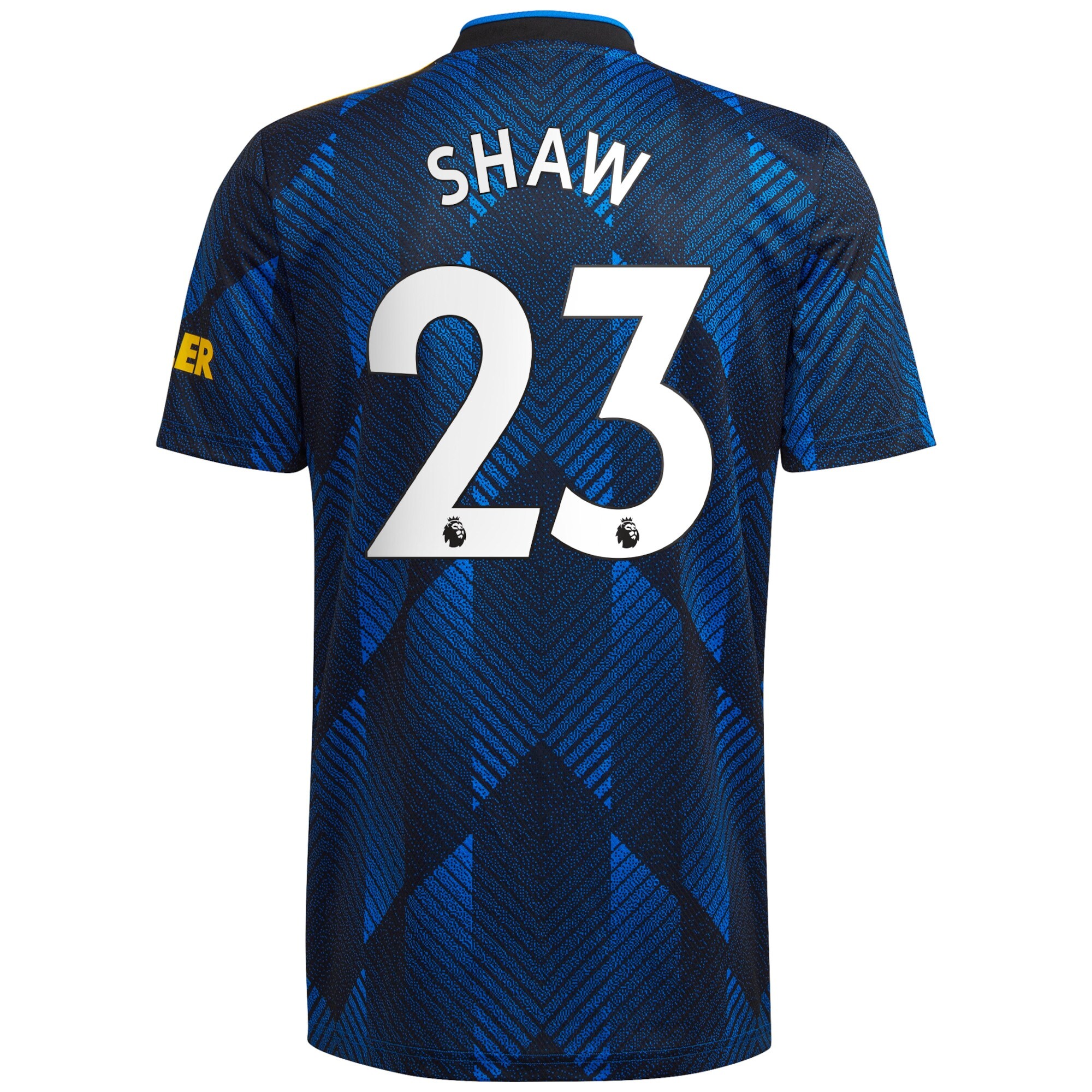 Manchester United Third Shirt 2021-22 with Shaw 23 printing