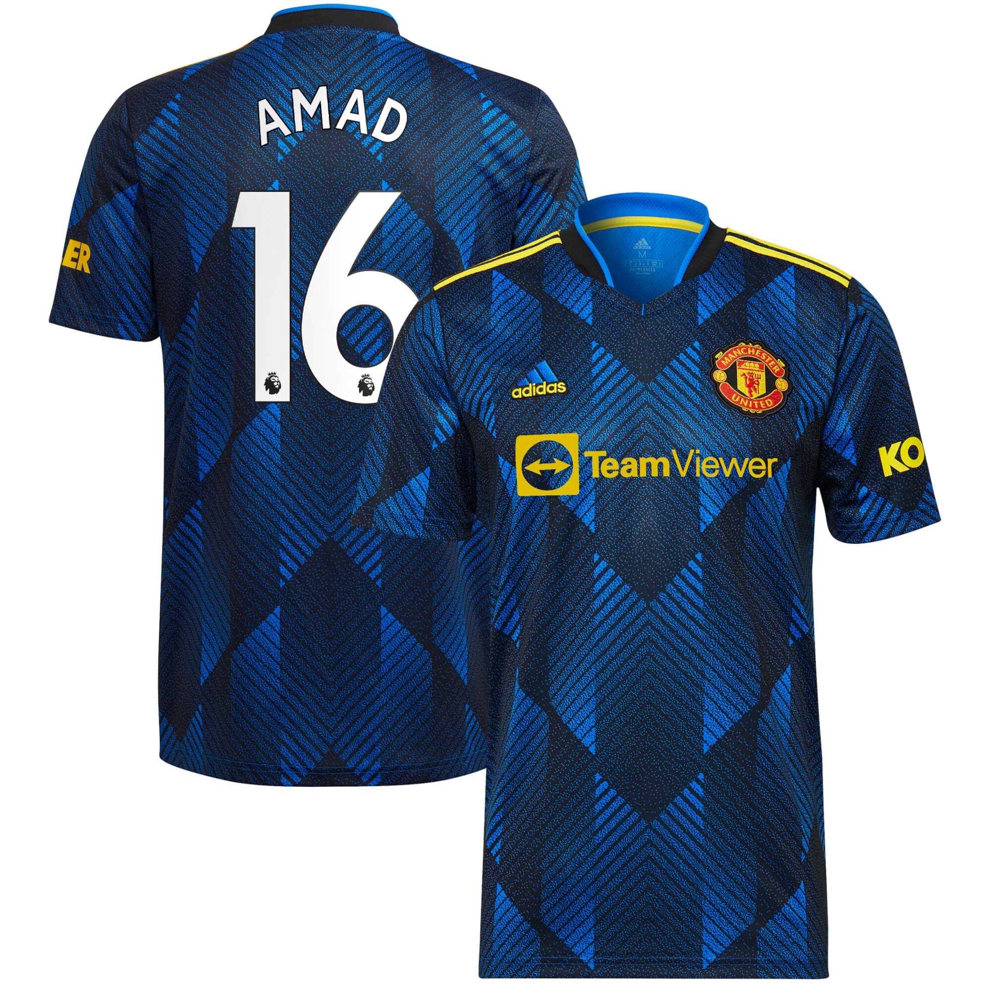 Manchester United Third Shirt 2021-22 with Amad 16 printing