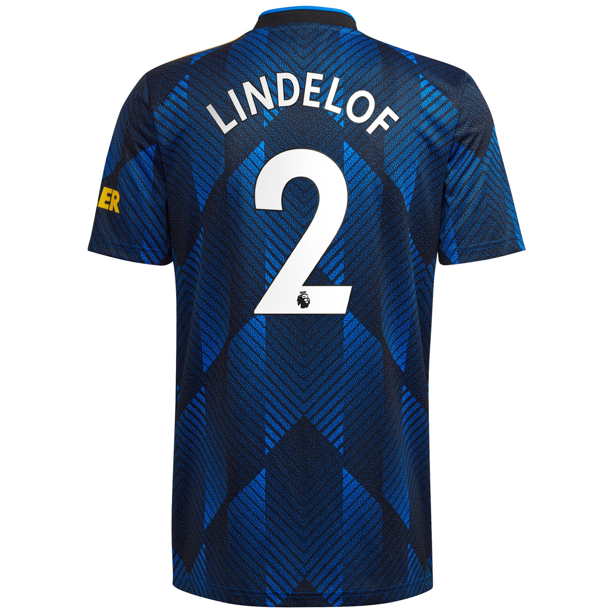 Manchester United Third Shirt 2021-22 with Lindelof 2 printing