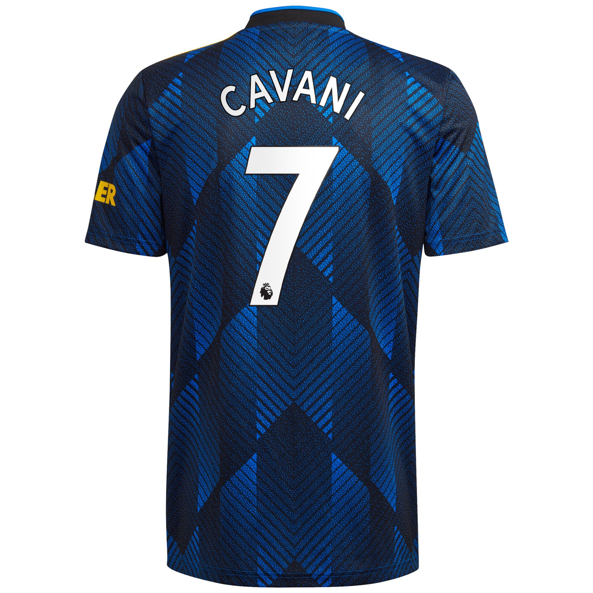 Manchester United Third Shirt 2021-22 with Cavani 7 printing