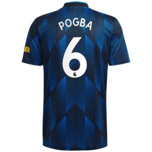 Manchester United Third Shirt 2021-22 with Pogba 6 printing