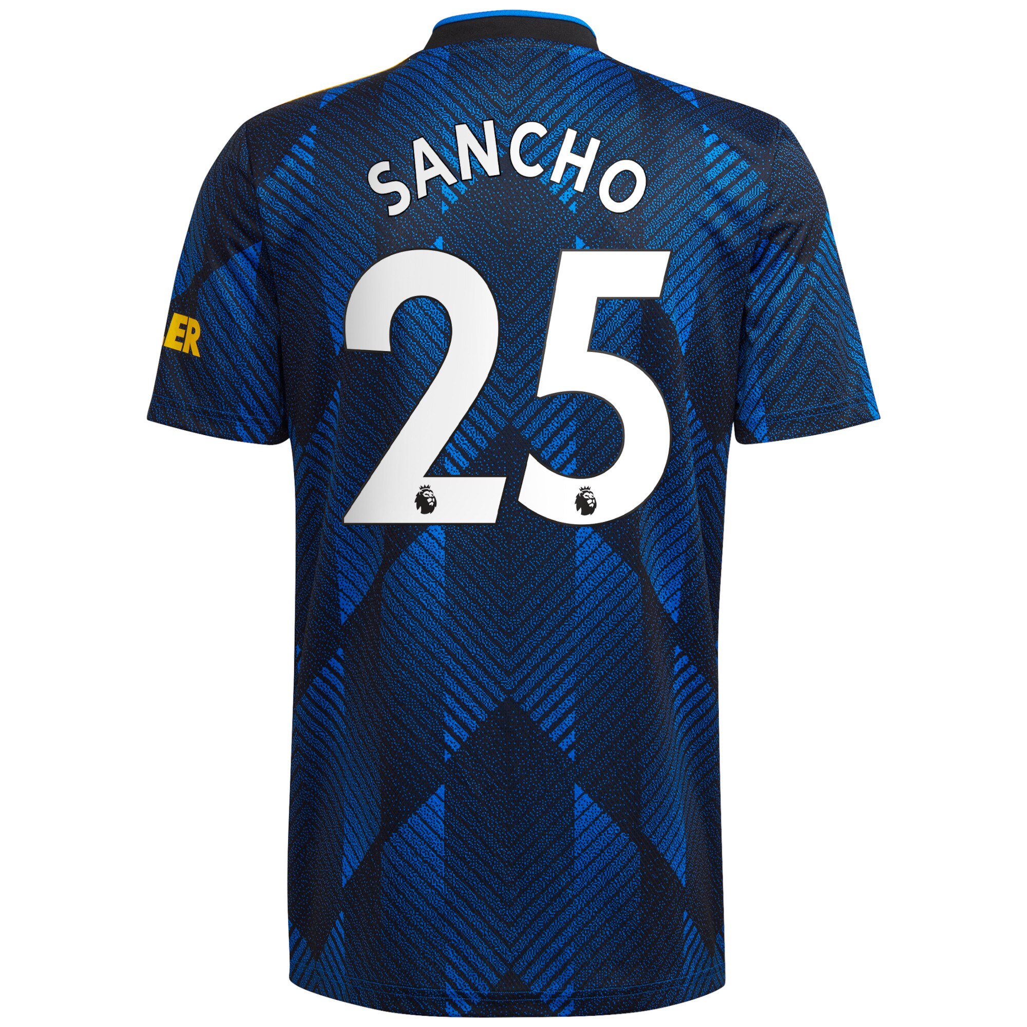 Manchester United Third Shirt 2021-22 with Sancho 25 printing