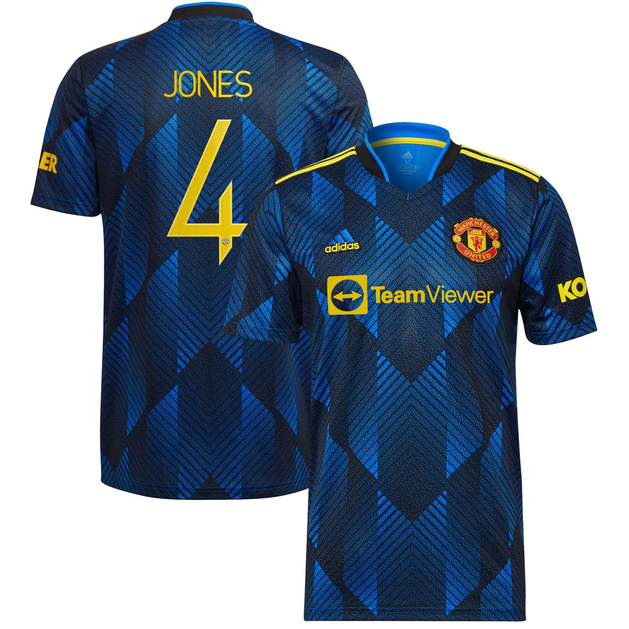 Manchester United Cup Third Shirt 2021-22 with Jones 4 printing
