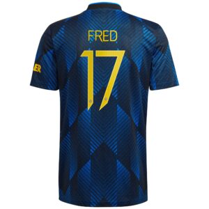 Manchester United Cup Third Shirt 2021-22 with Fred 17 printing