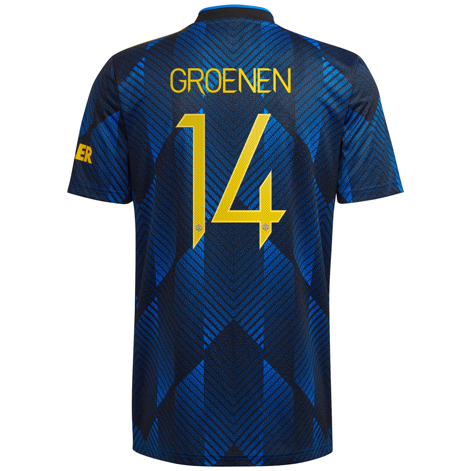 Adidas Manchester United Cup Third Authentic Shirt 2022-23 - Long Sleeve with Groenen 14 Printing