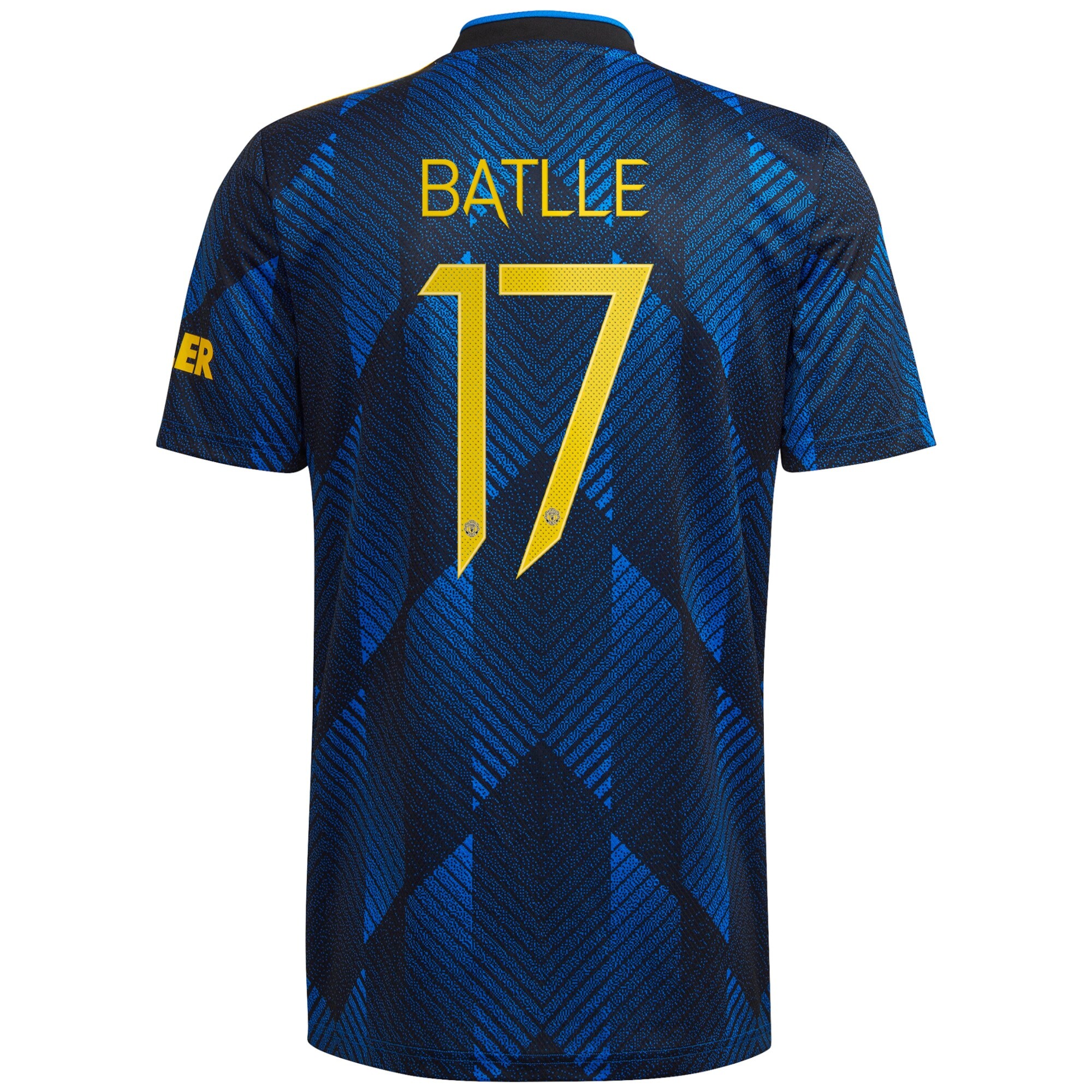 Manchester United Cup Third Shirt 2021-22 with Batlle 17 printing