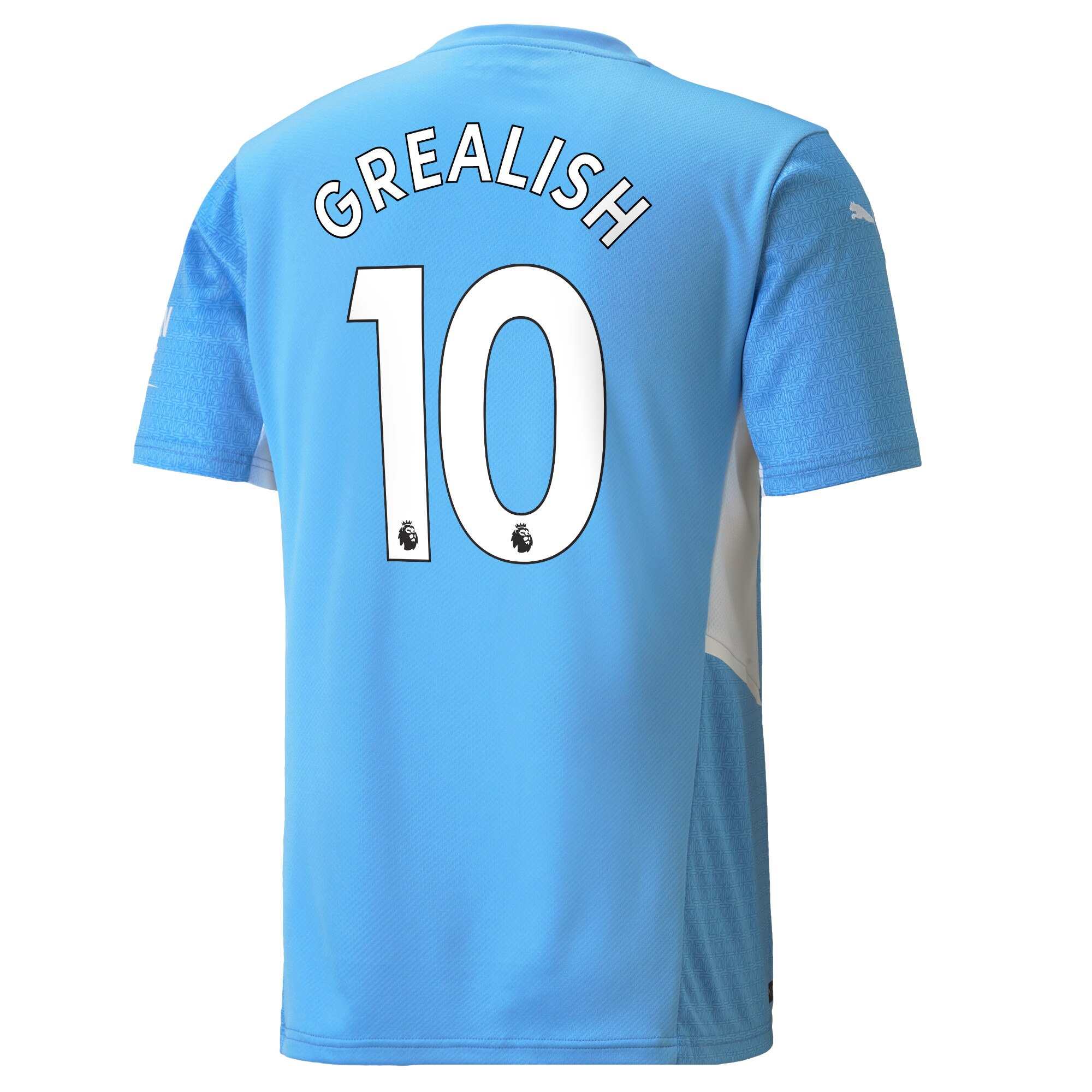 Manchester City Home Shirt 2021-22 with Grealish 10 printing