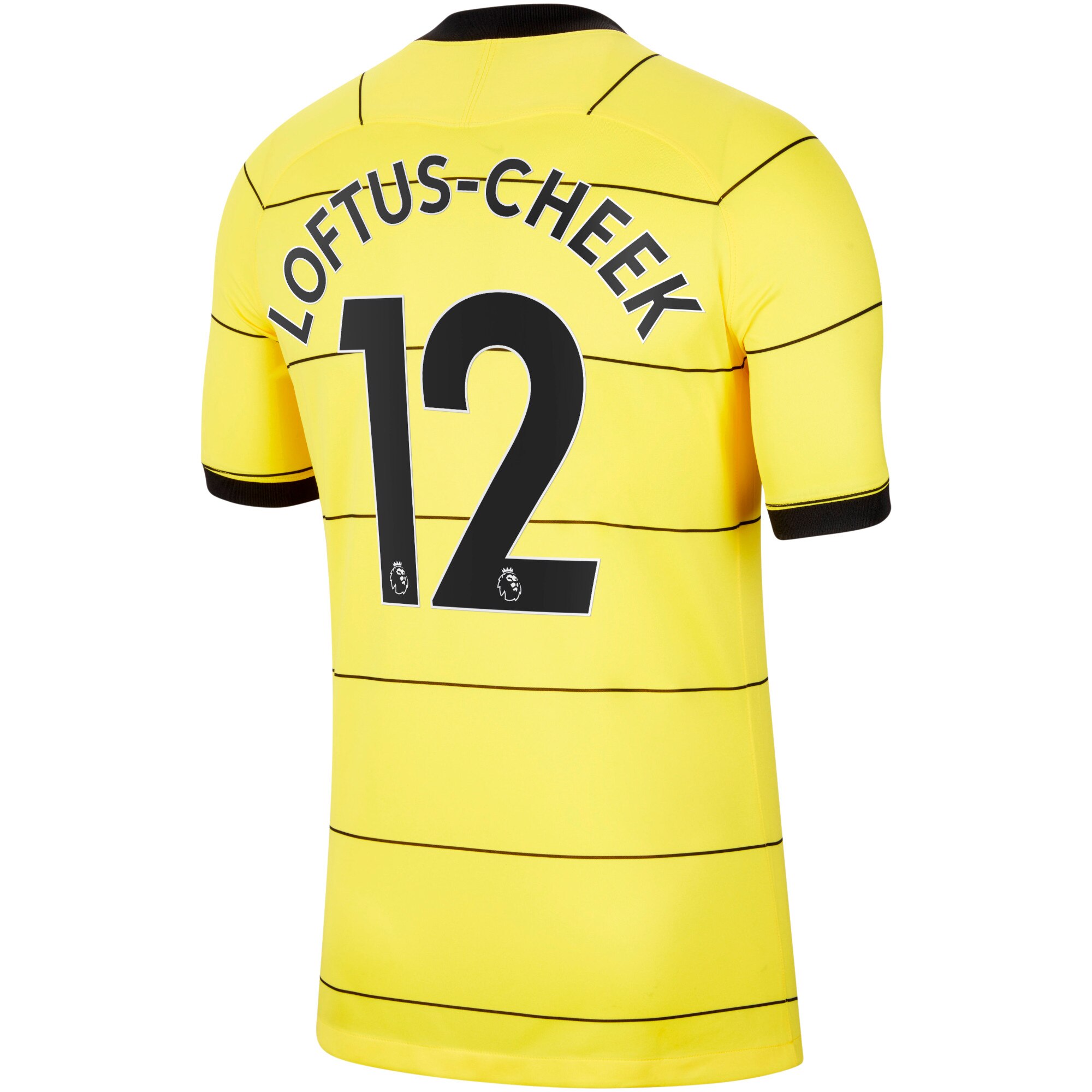 Chelsea Away Stadium Shirt 2021-22 with Loftus-Cheek 12 printing