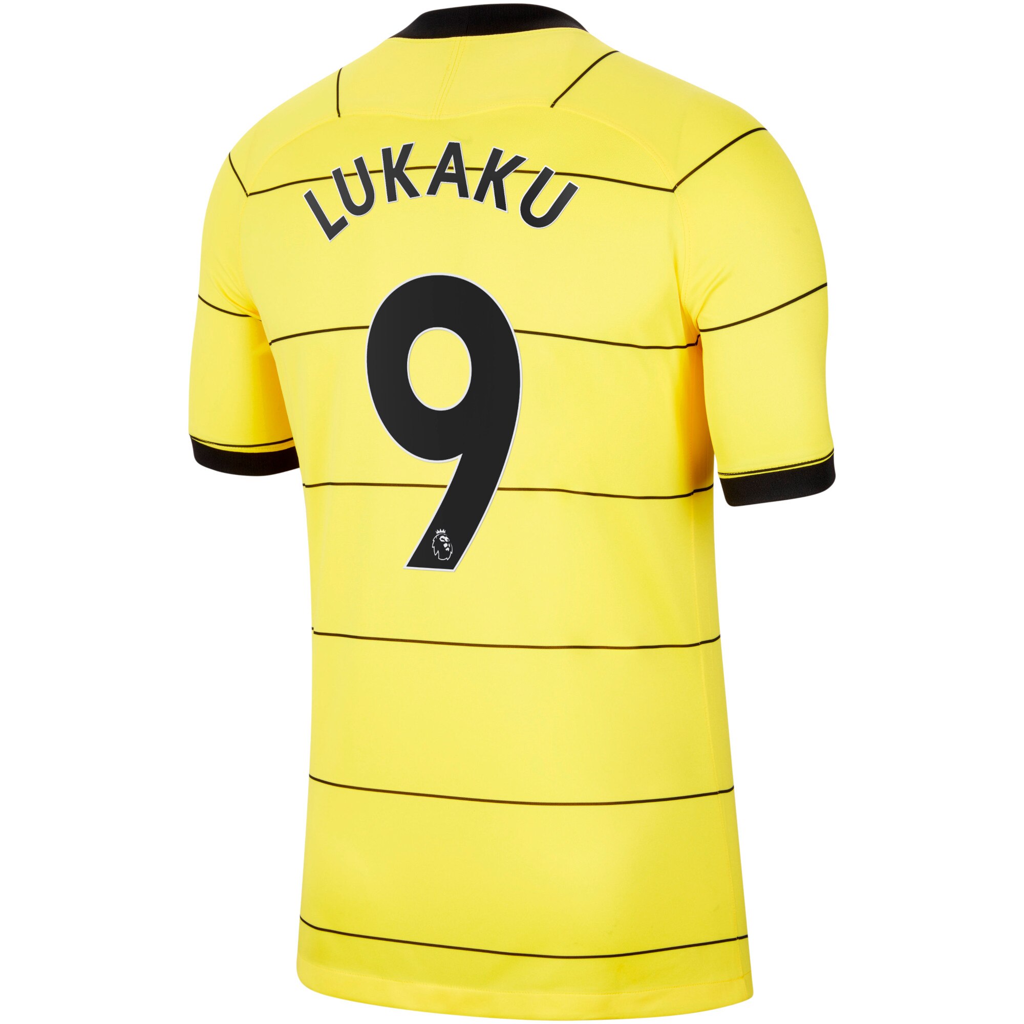 Chelsea Away Stadium Shirt 2021-22 with Lukaku 9 printing