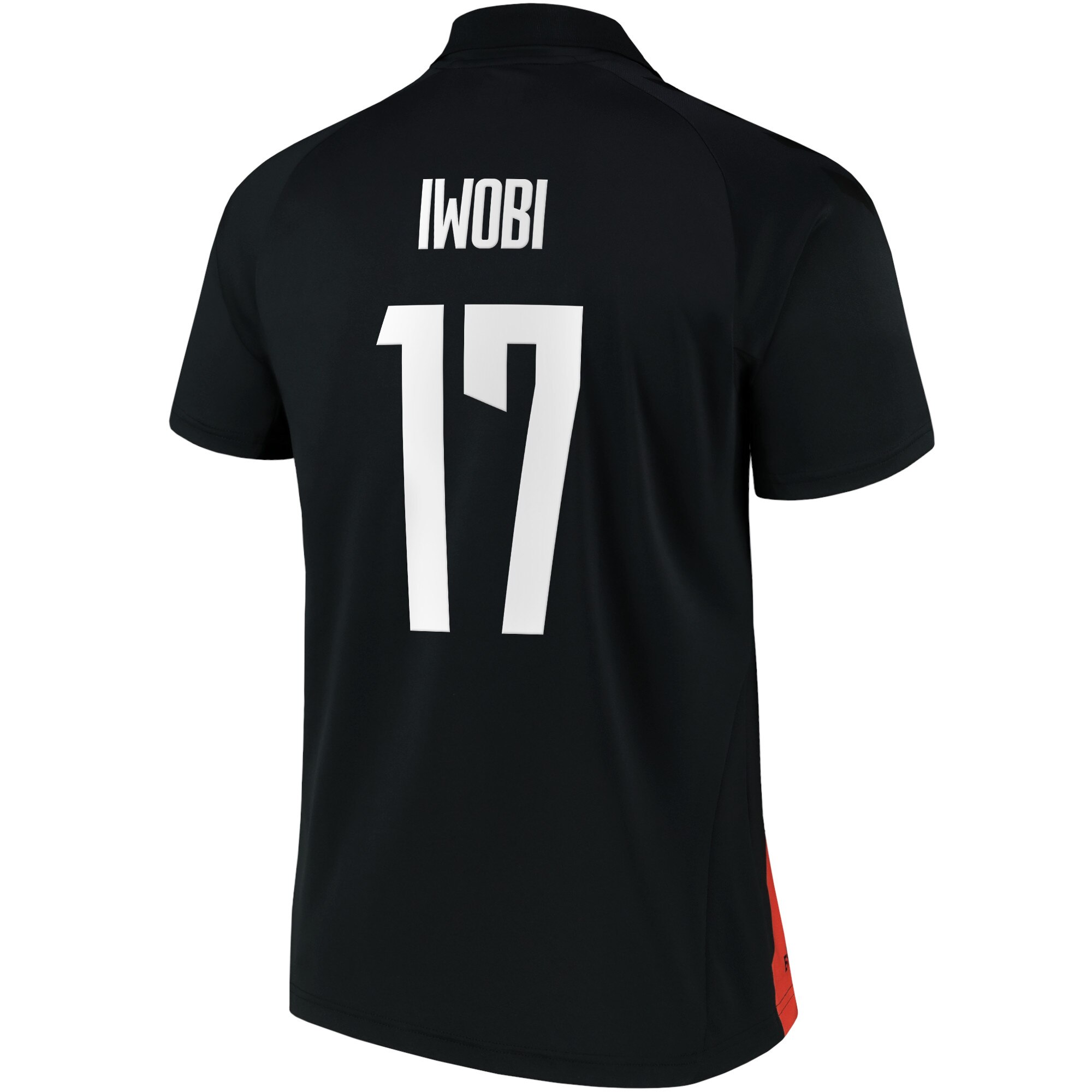 Everton Cup Away Shirt 2021-22 with Iwobi 17 printing