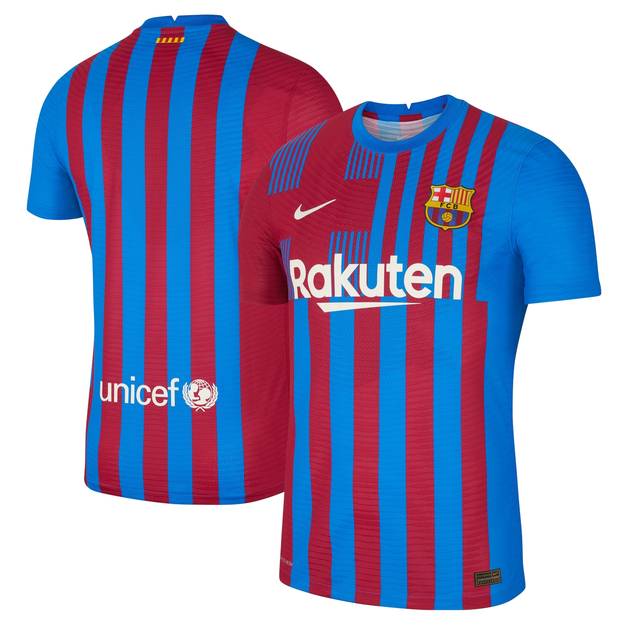 Barcelona Home Vapor Match Shirt 2021-22
